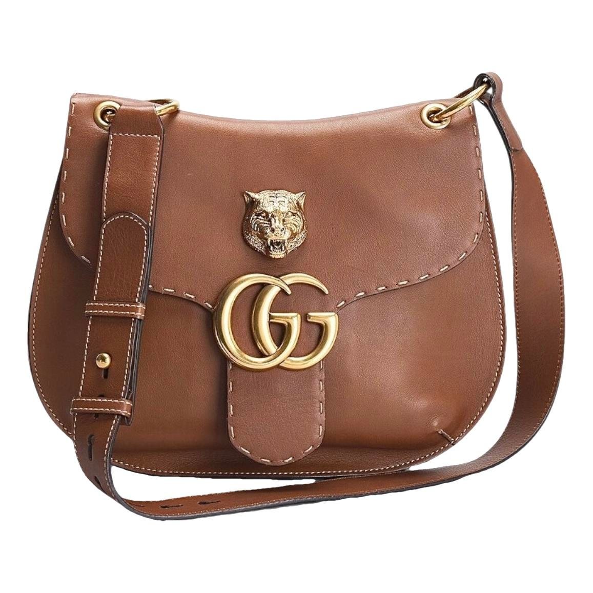 GG Marmont Animalier leather handbag