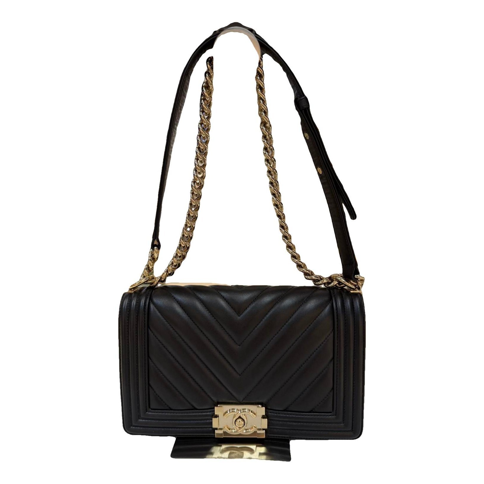 Boy leather handbag