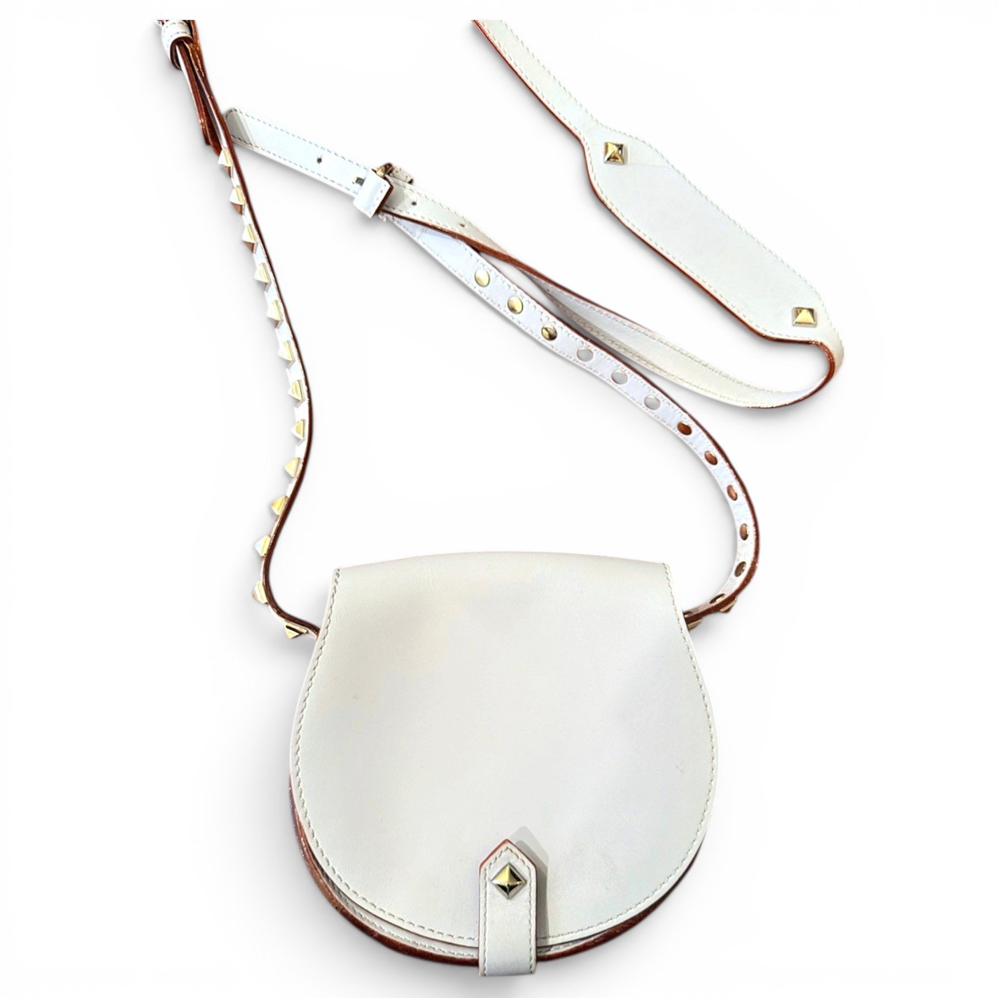 Leather crossbody bag