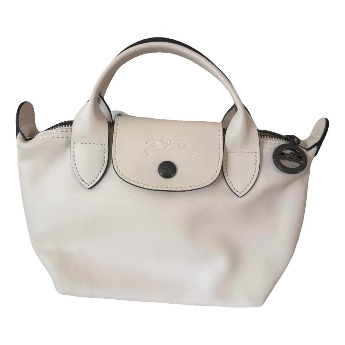 Pliage leather crossbody bag