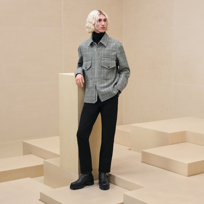 Anis "Prince Of Wales Surligne" Overshirt
