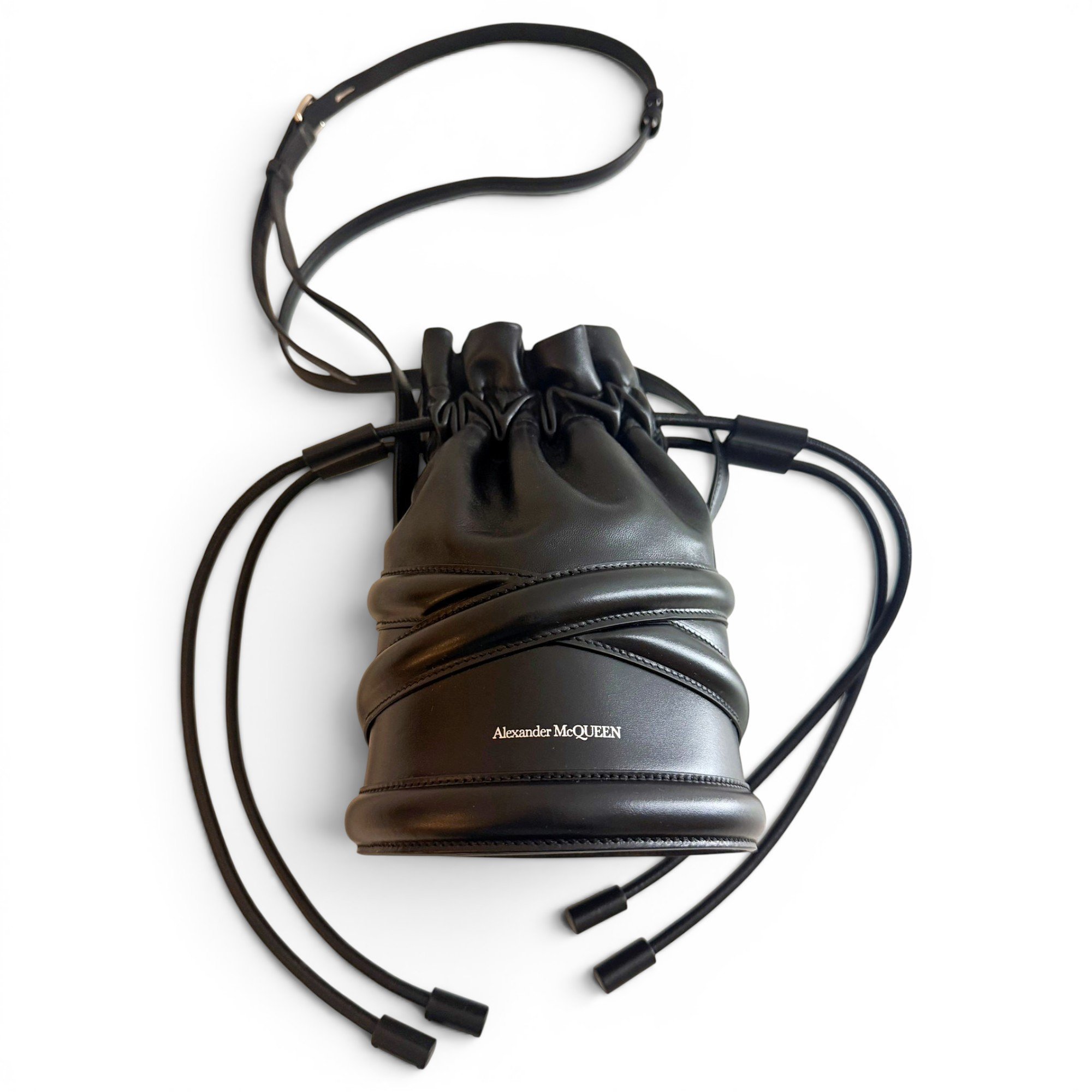 Leather crossbody bag