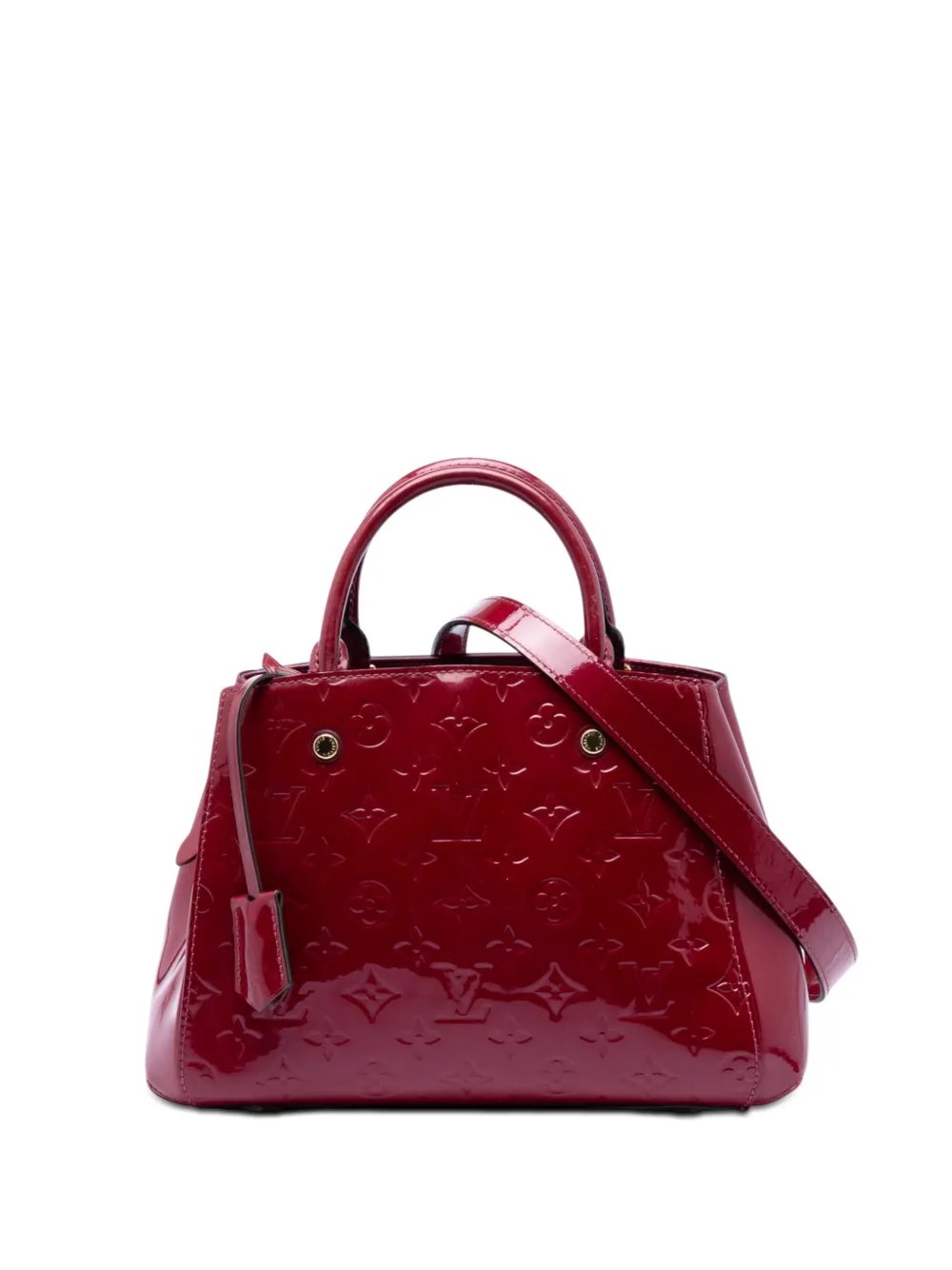 2015 Monogram Vernis Montaigne BB satchel