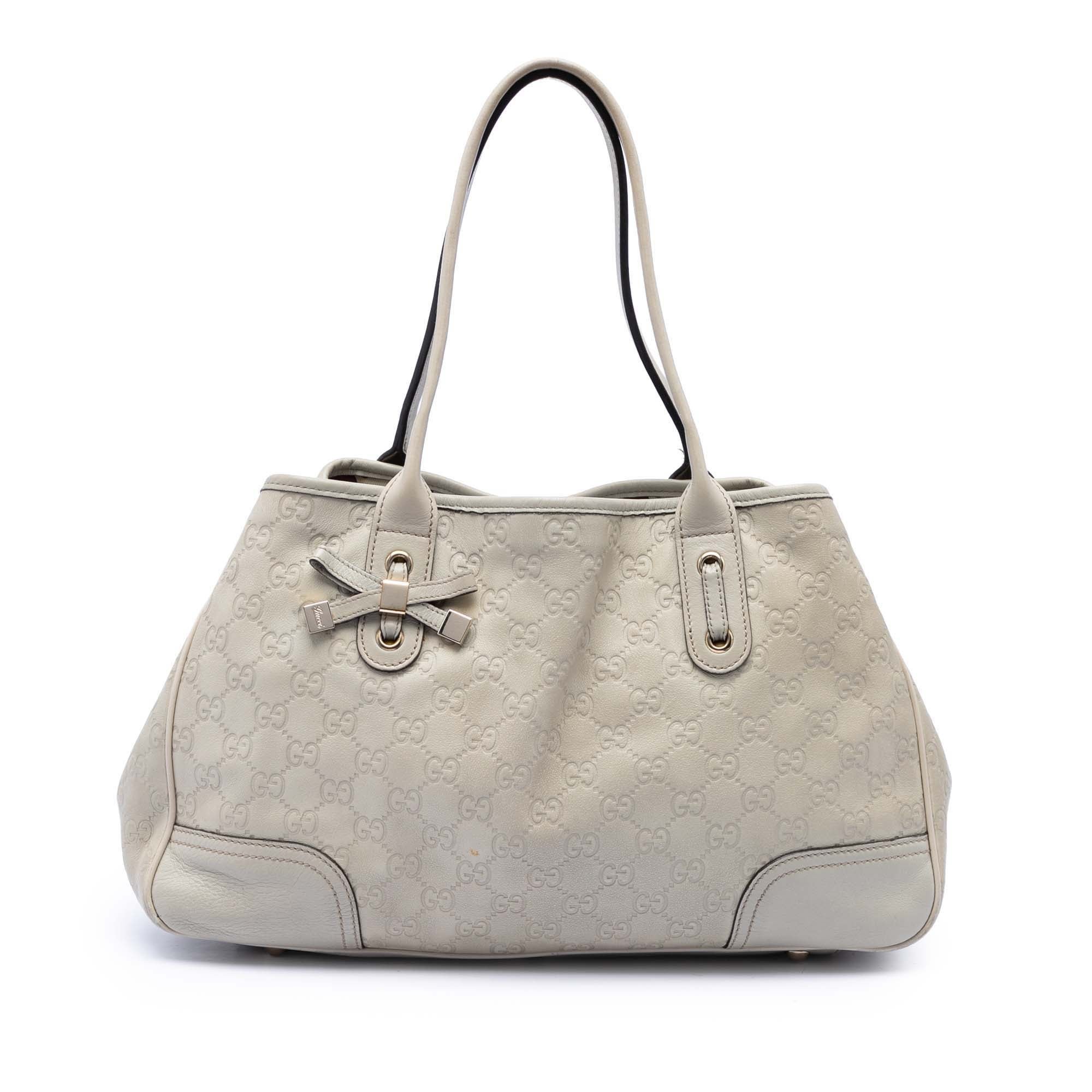Leather tote