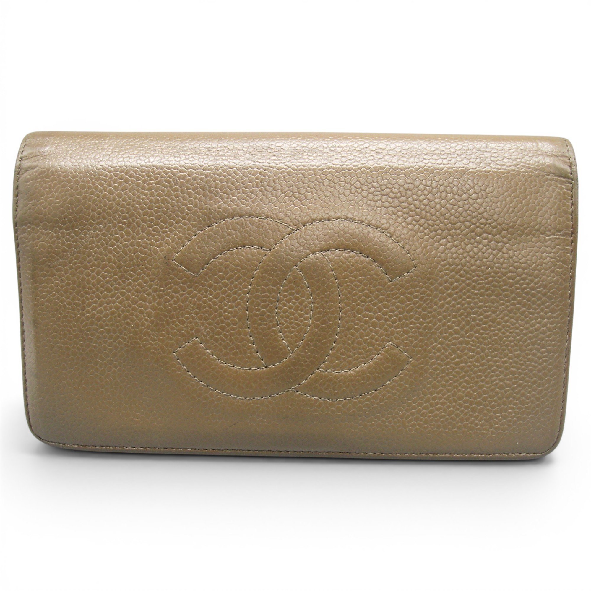 Wallet On Chain Timeless/Classique leather crossbody bag