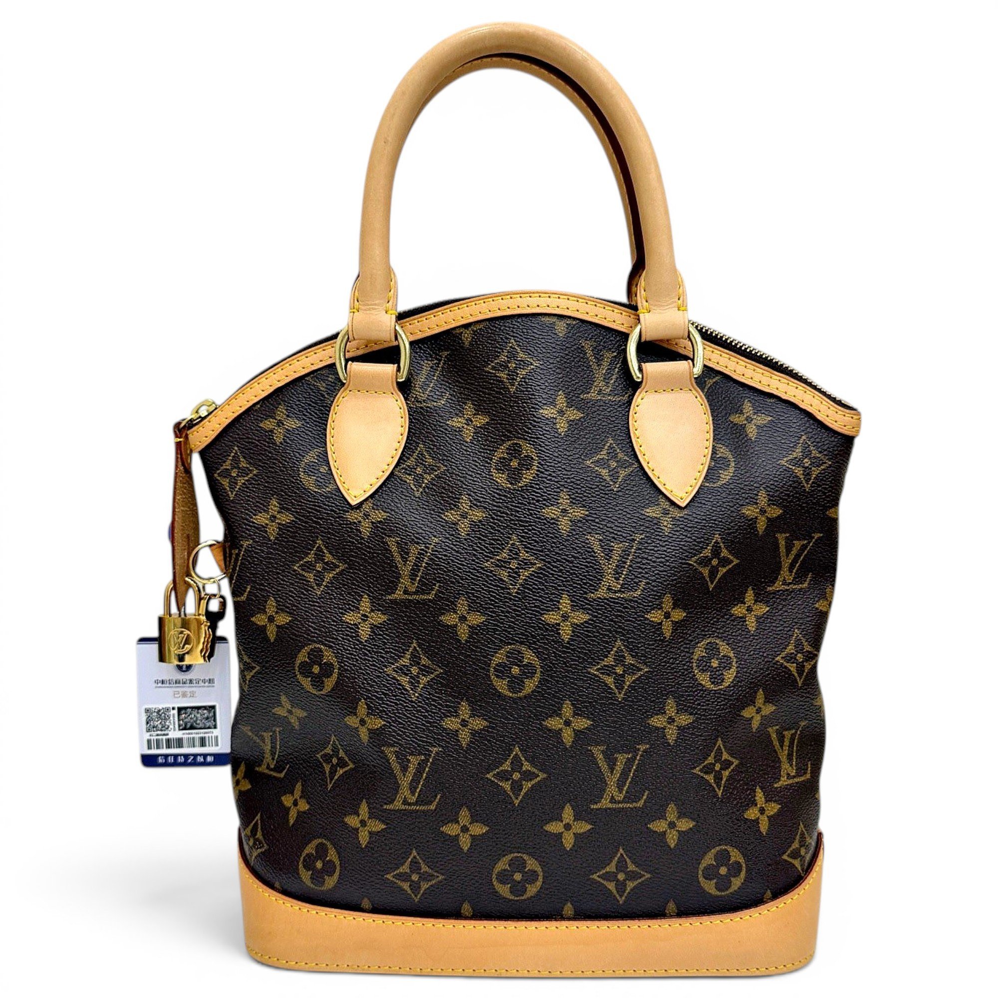 Lockit vegan leather handbag