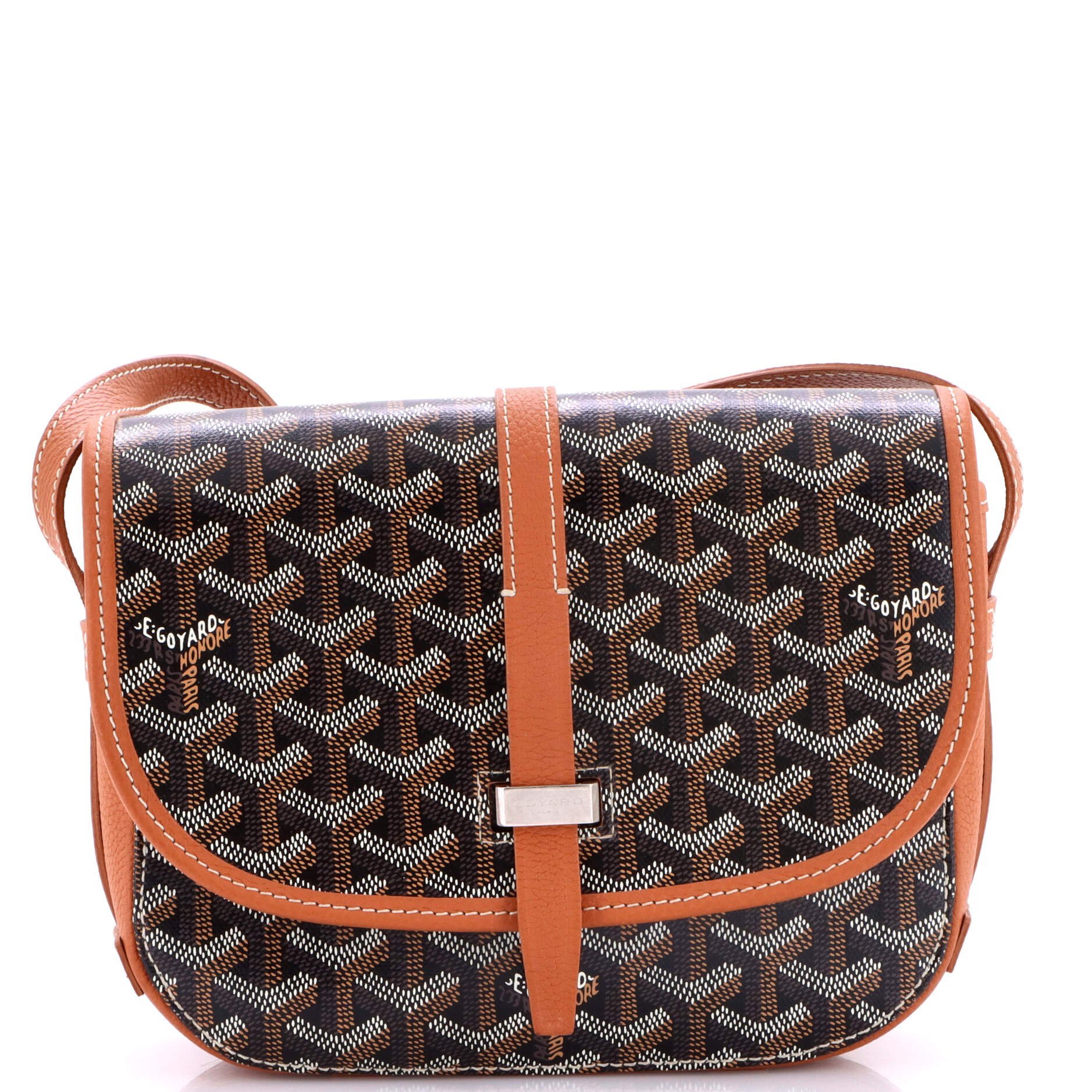 Leather crossbody bag