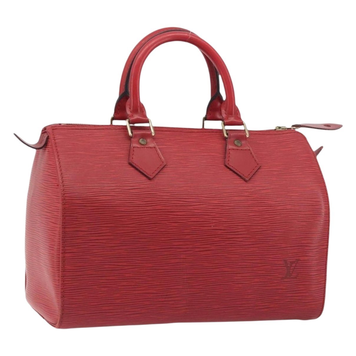 Speedy leather handbag