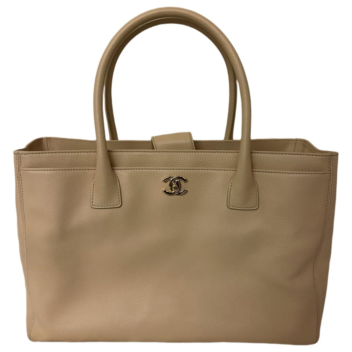 Executive leather tote