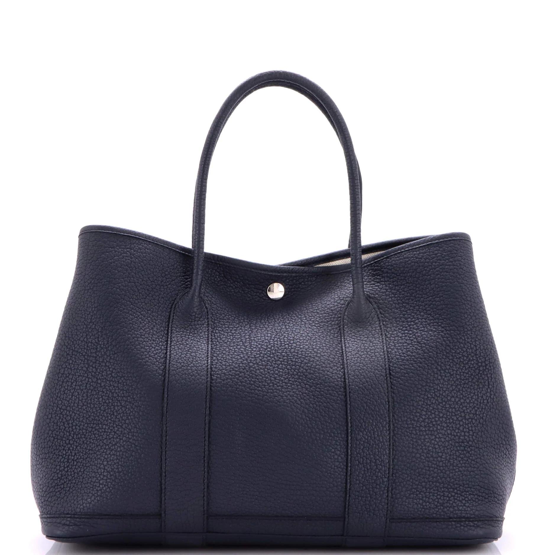 Leather tote