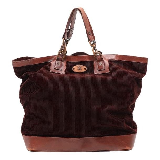 Leather tote
