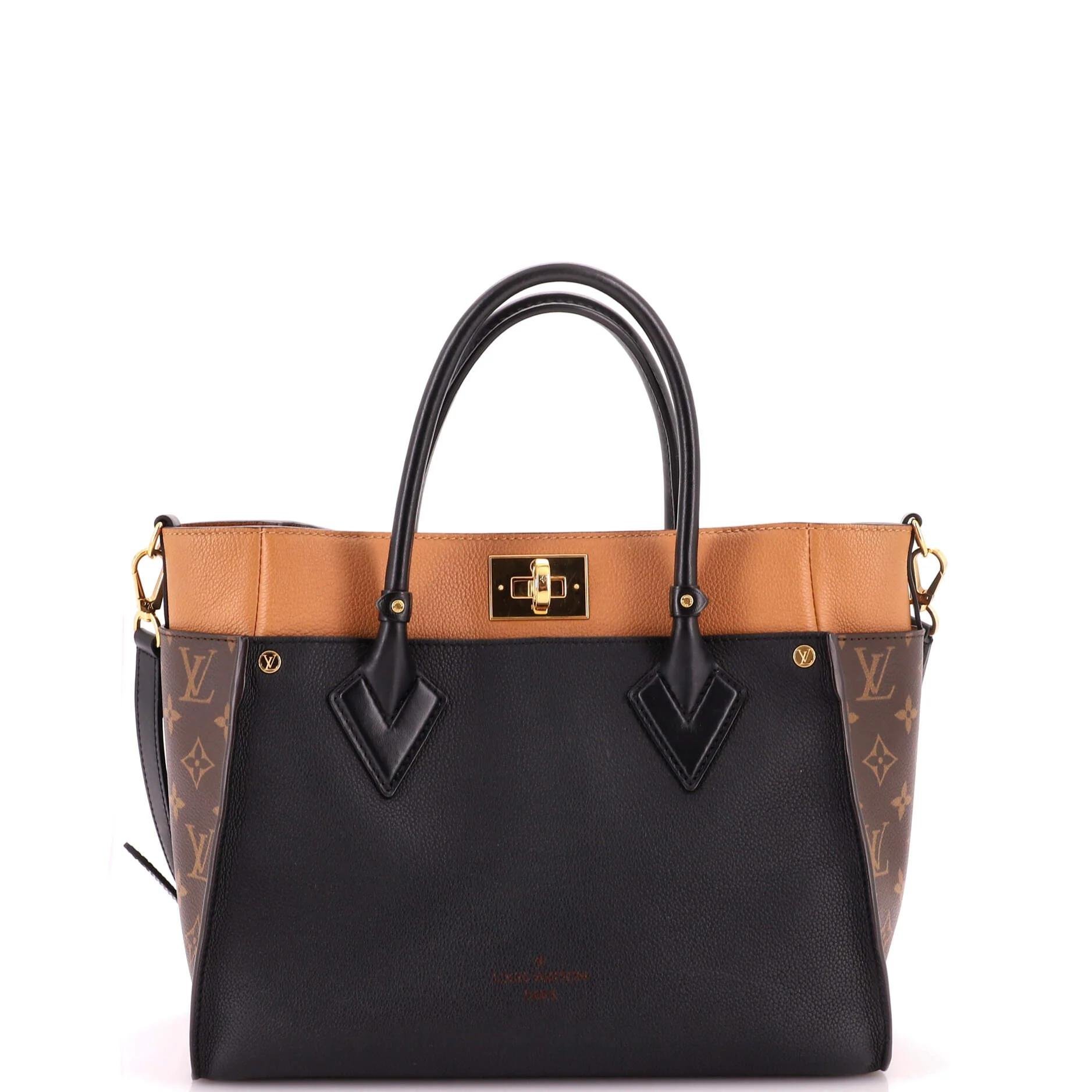 Leather tote