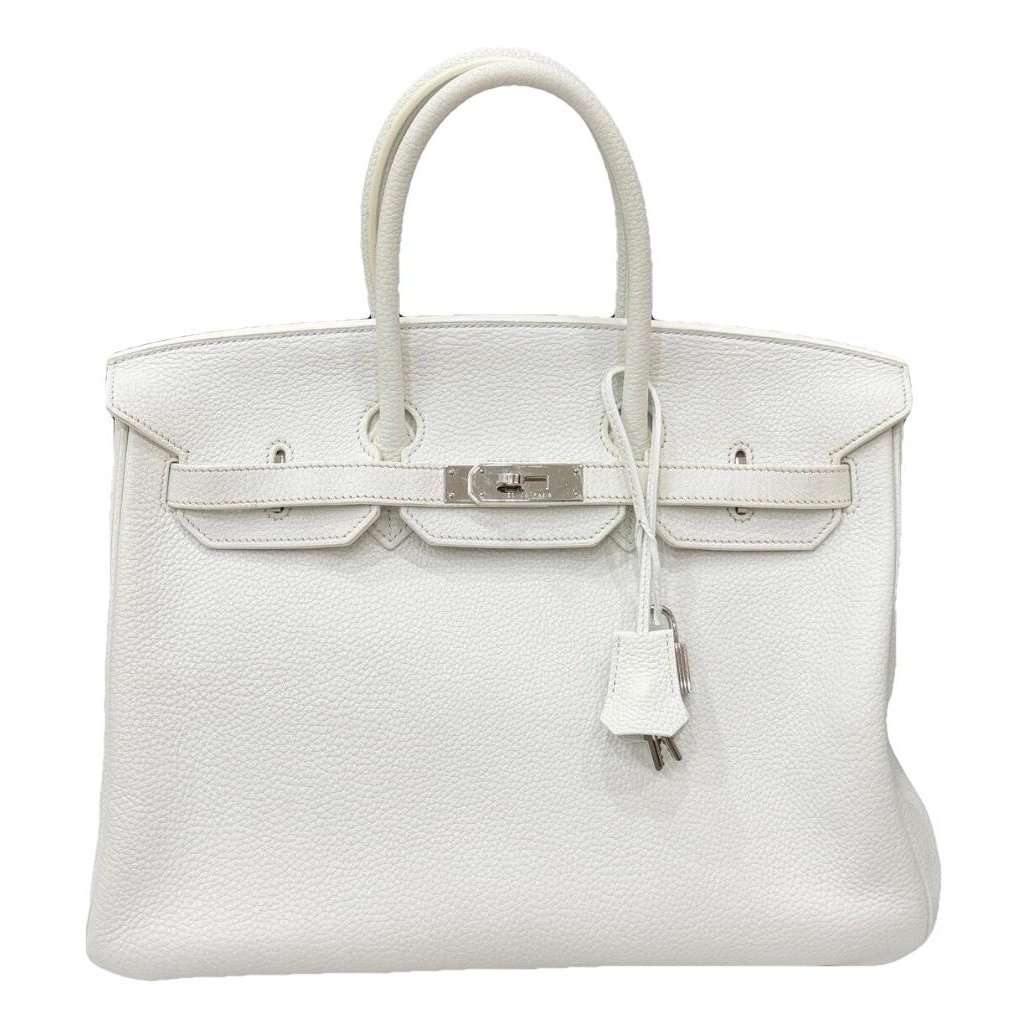 Birkin 35 leather handbag