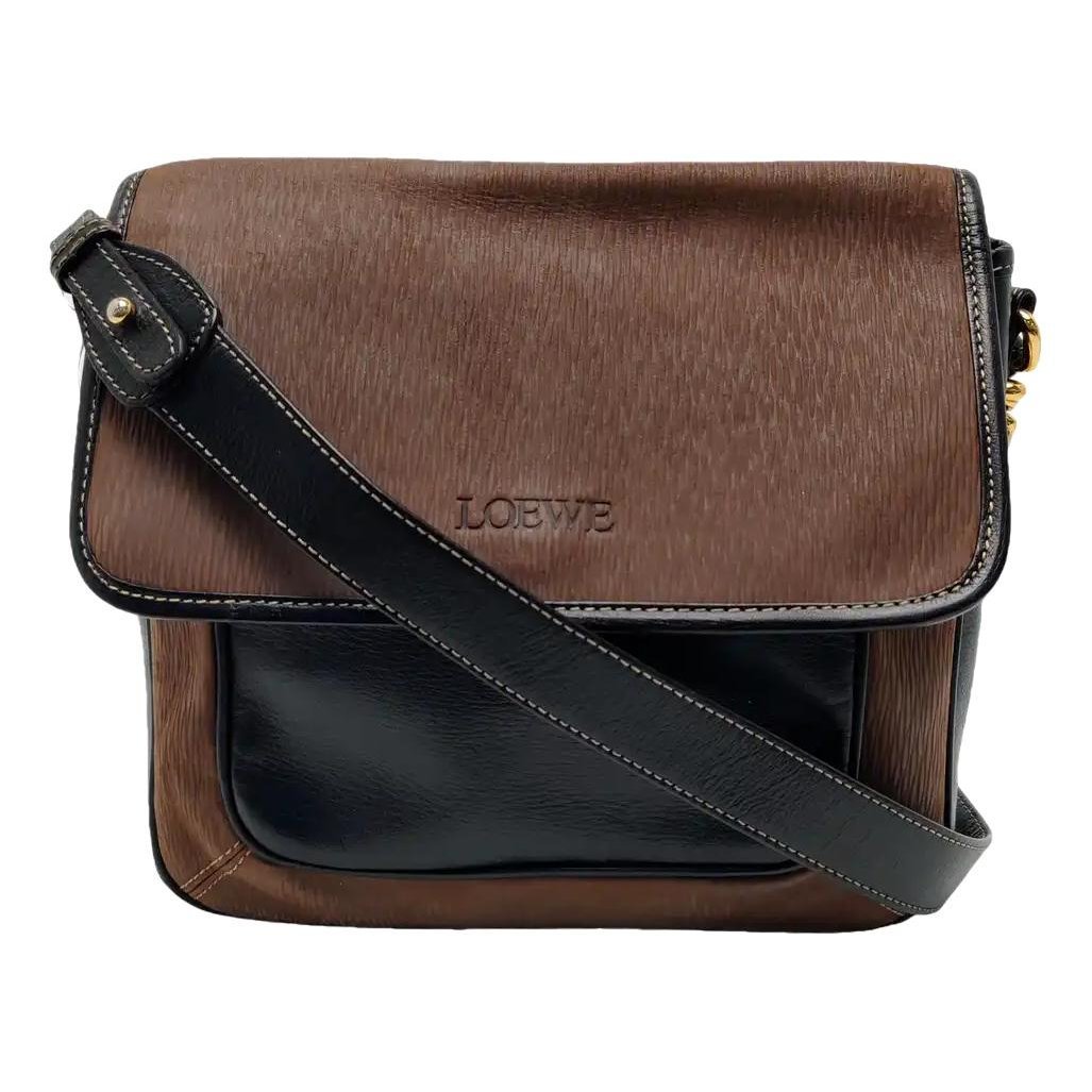Leather crossbody bag