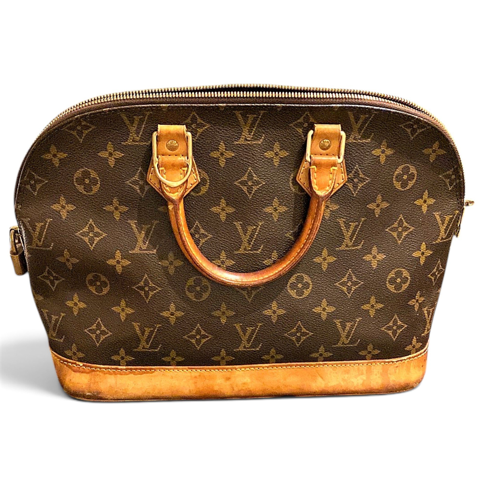 Alma leather handbag