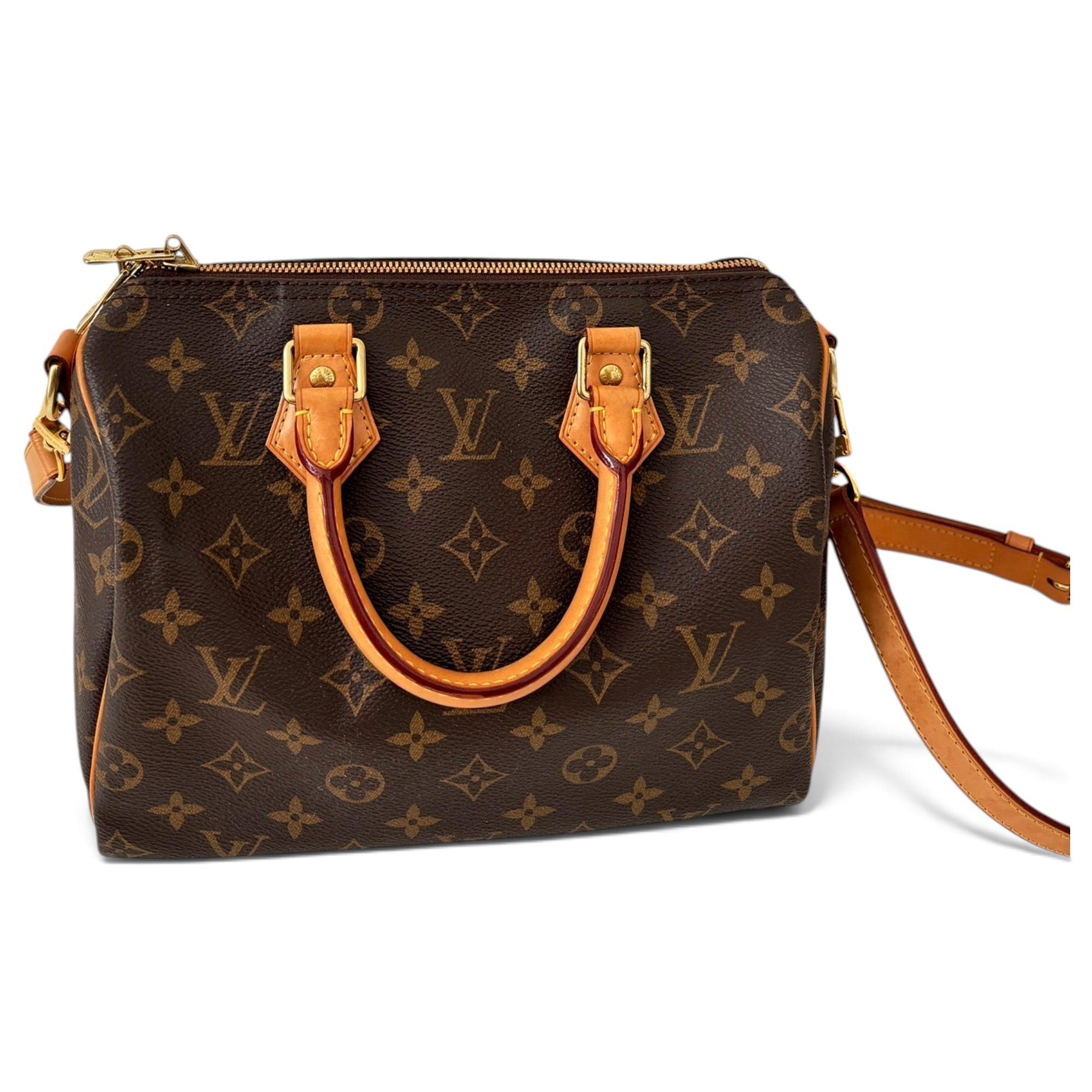 Speedy Bandoulière leather handbag