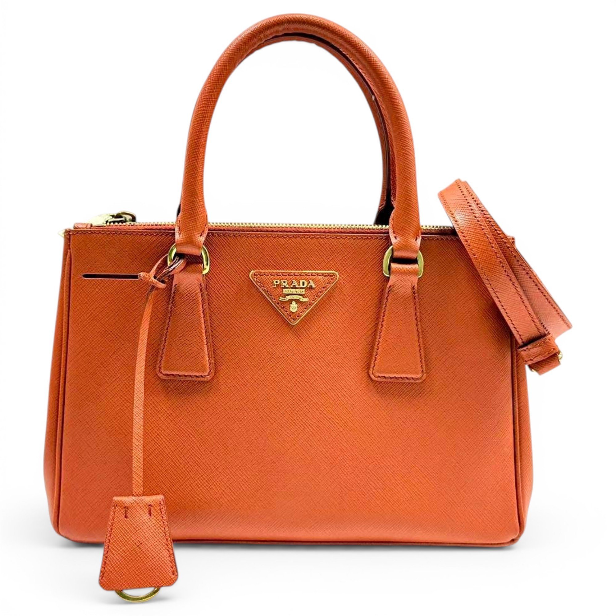 Galleria leather handbag