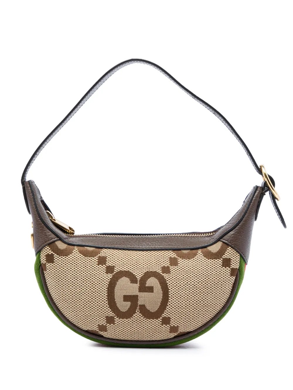 2016-2026 Mini Jumbo GG Canvas Web Ophidia shoulder bag