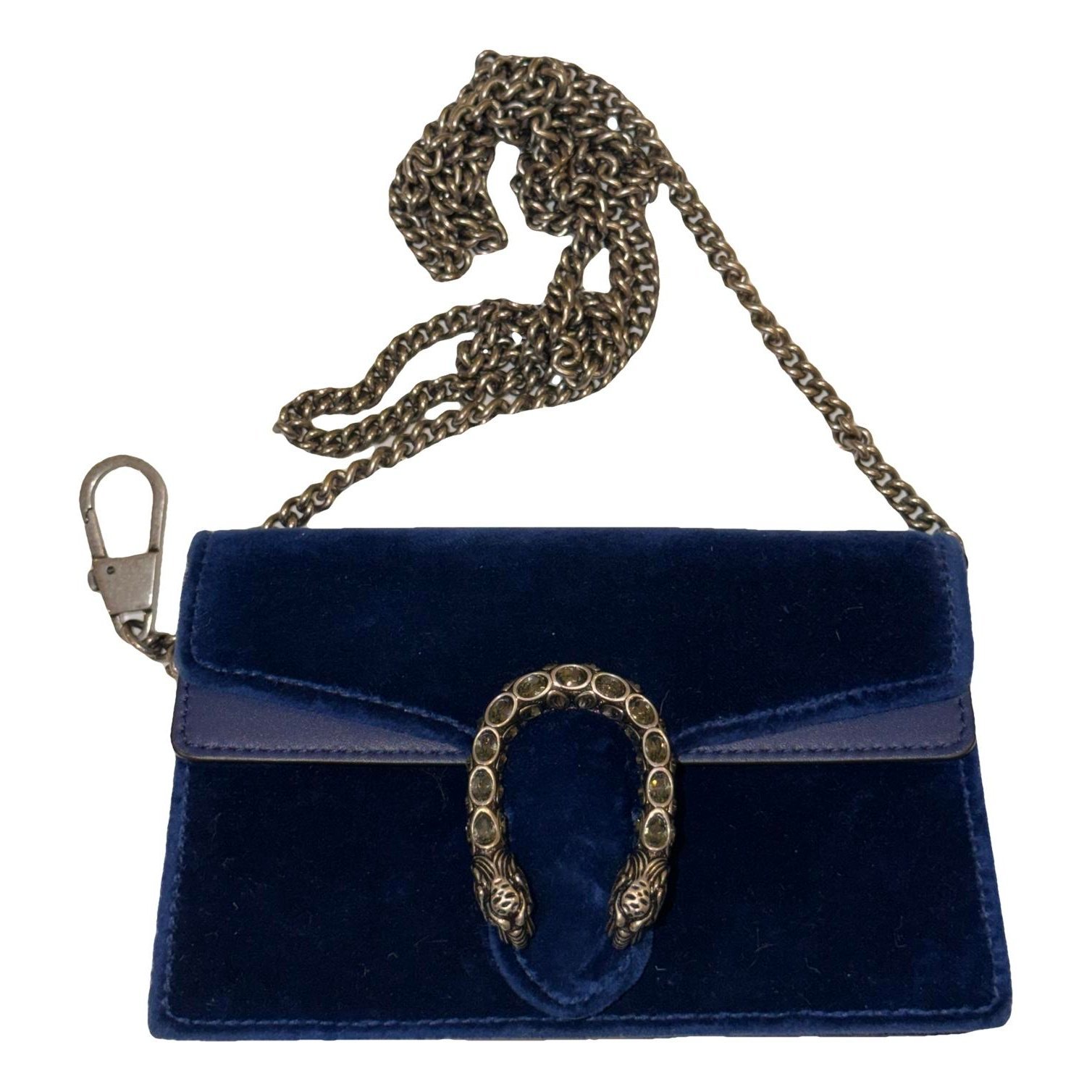 Dionysus velvet clutch bag