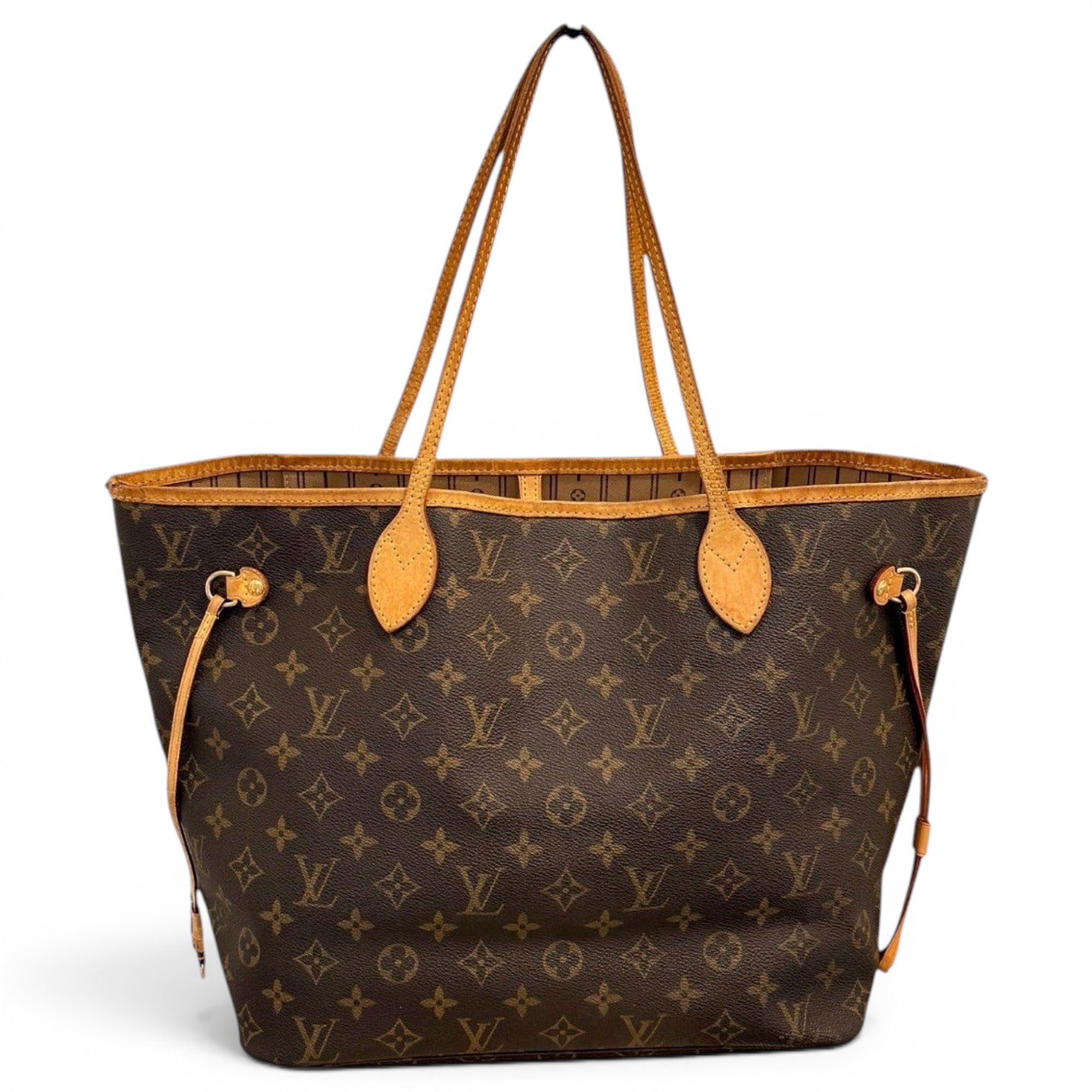Neverfull leather tote
