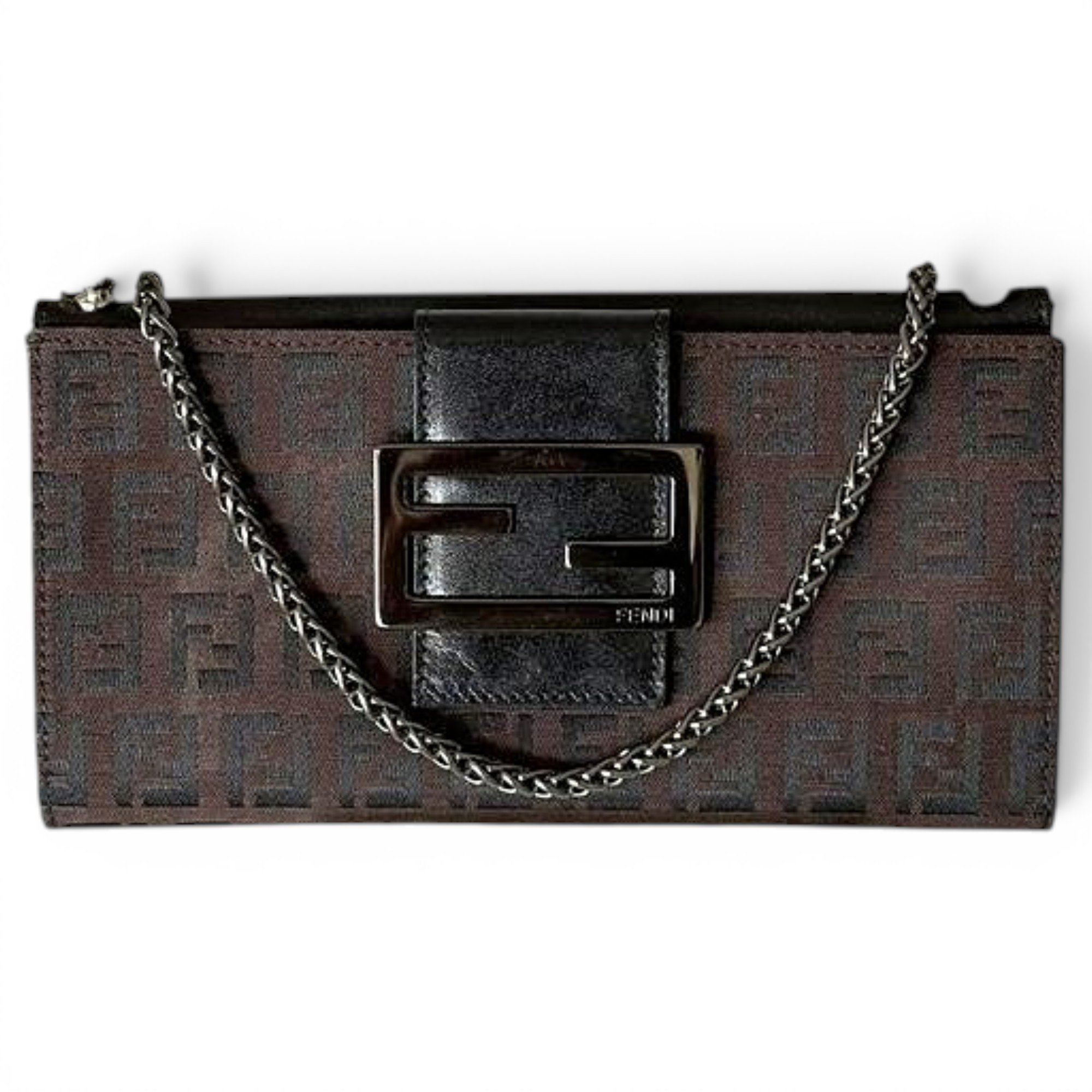 Baguette leather handbag