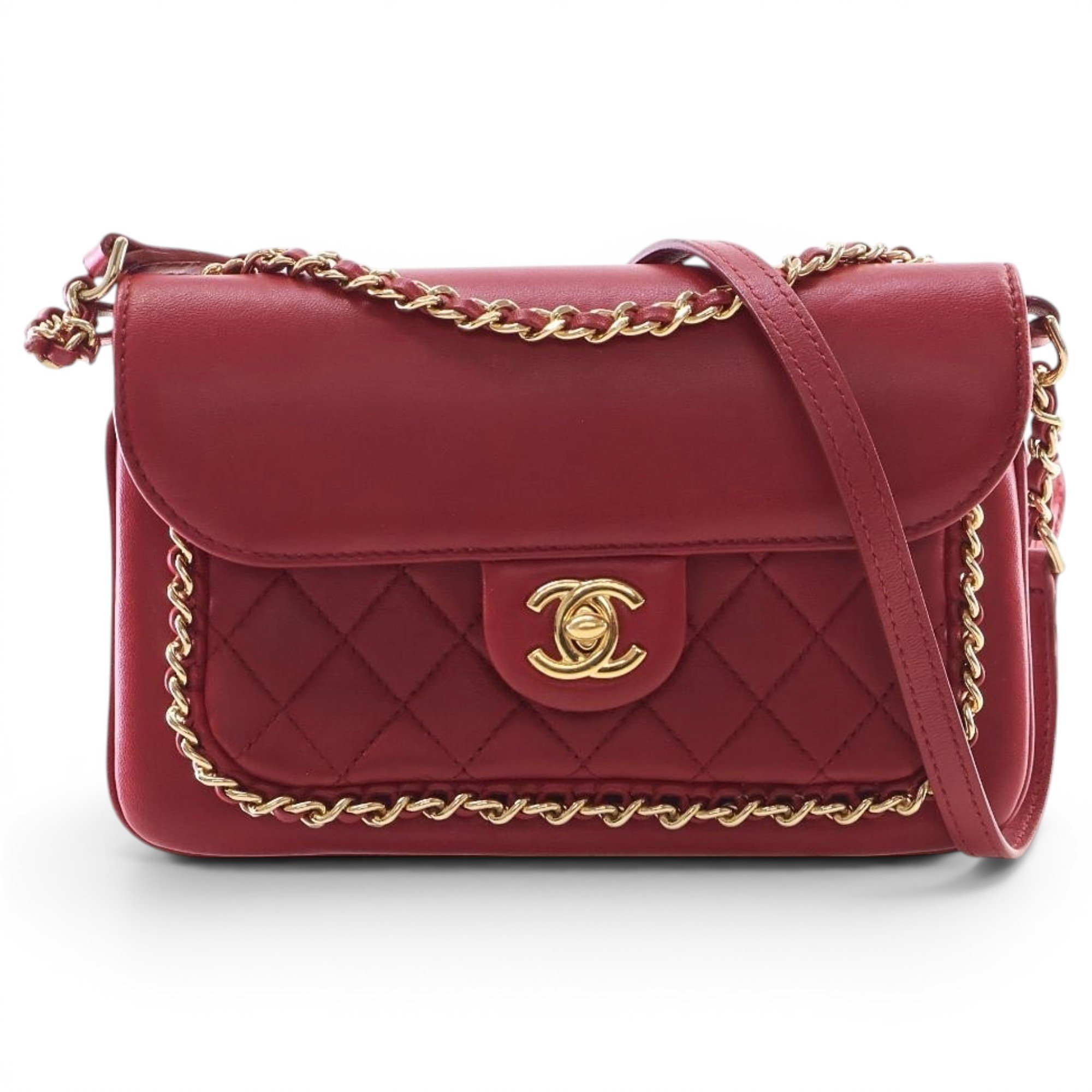 Leather crossbody bag