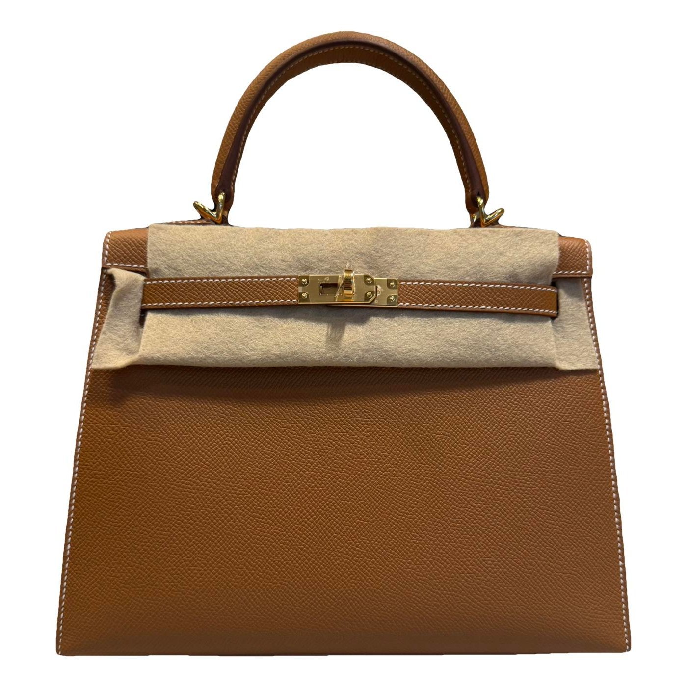 Kelly 25 leather handbag