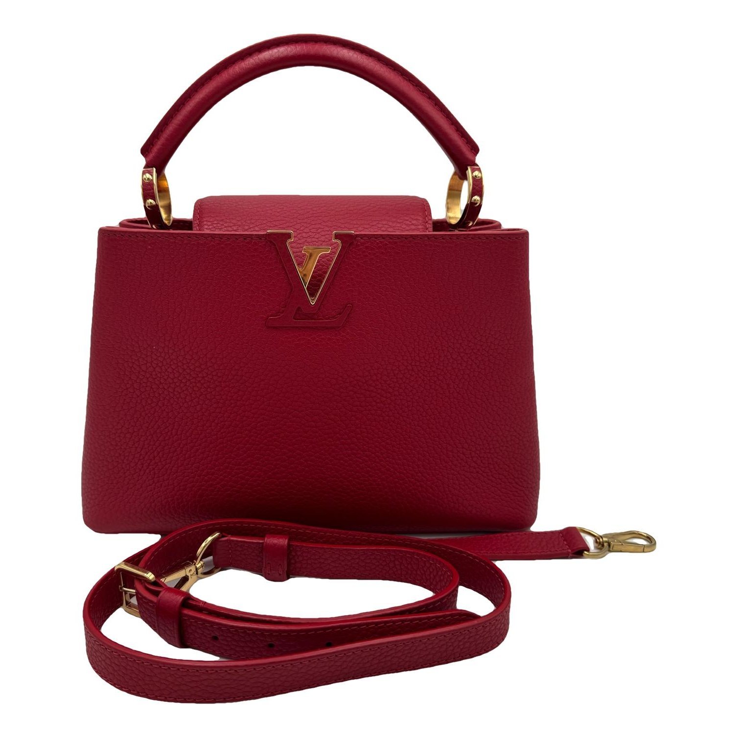 Capucines leather handbag