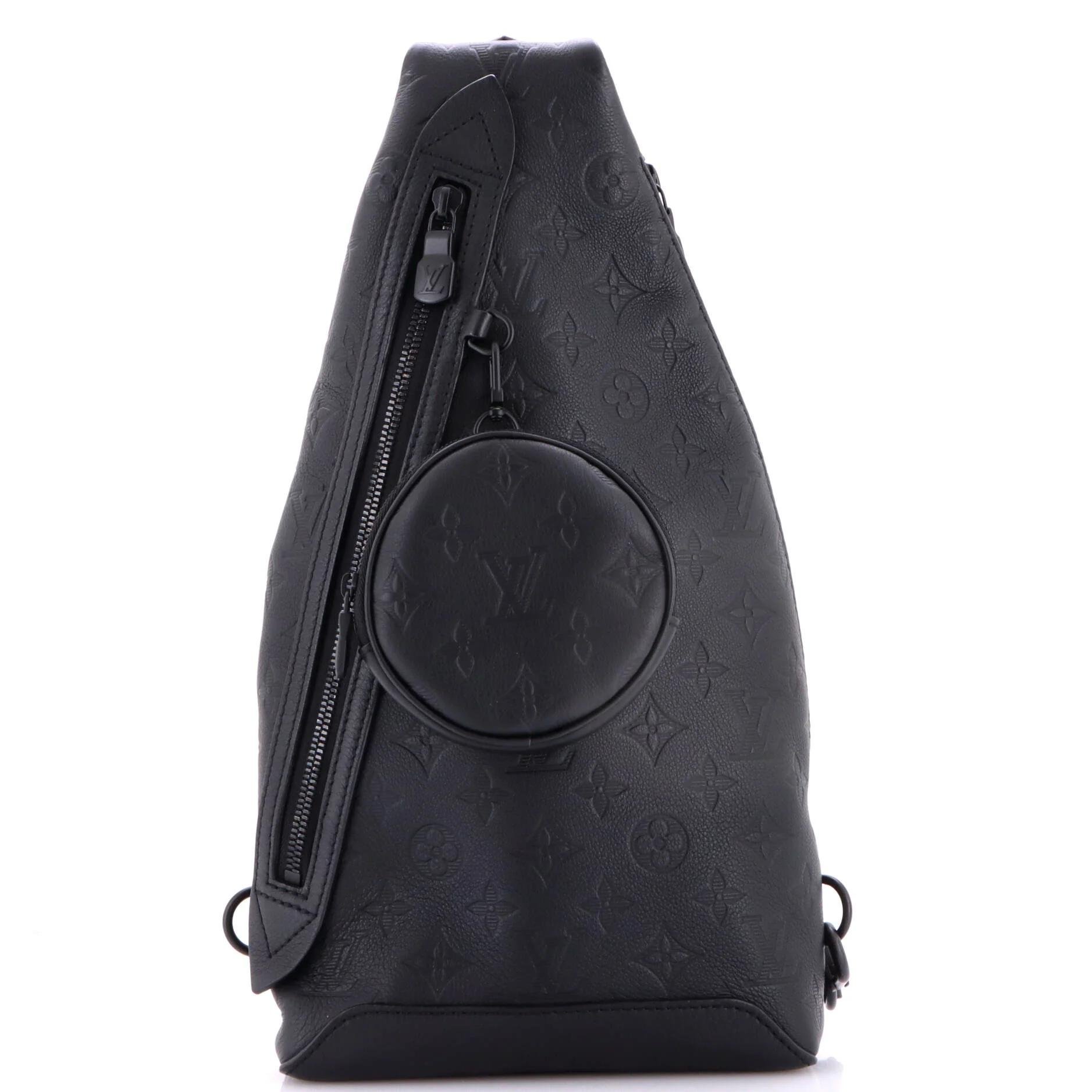 Leather crossbody bag