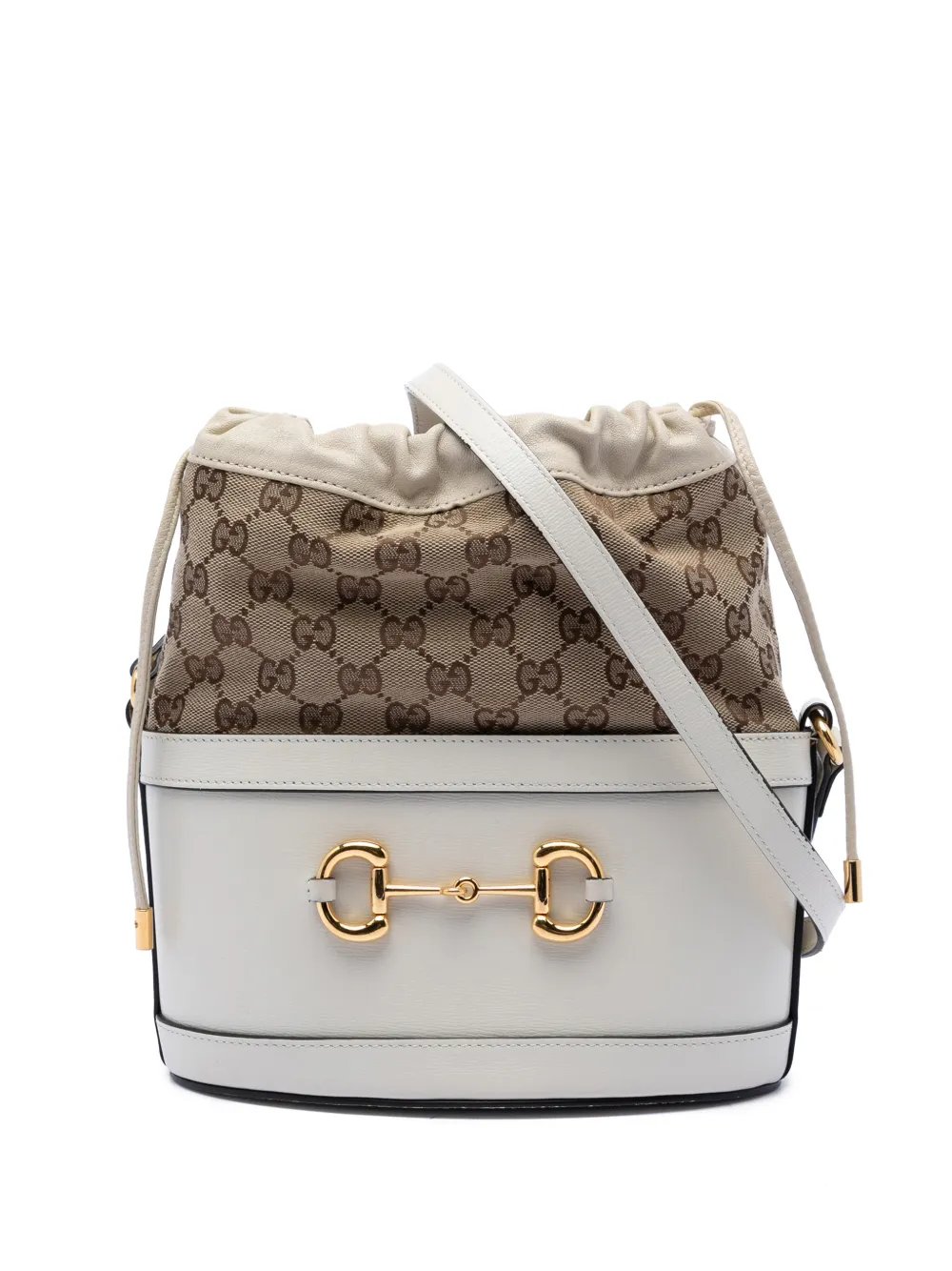 2016-2026 GG Canvas Horsebit 1955 bucket bag