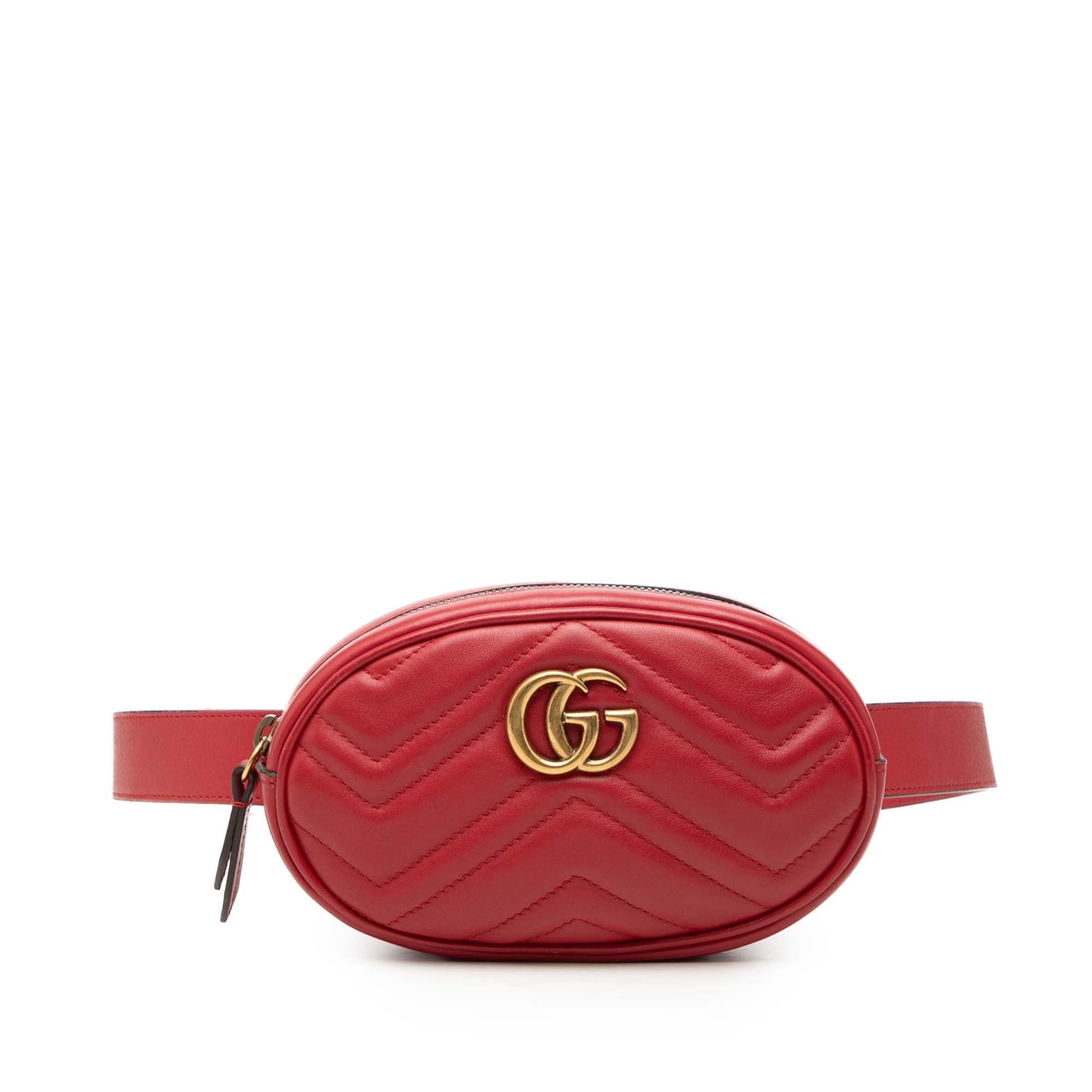 GG Marmont pony-style calfskin handbag