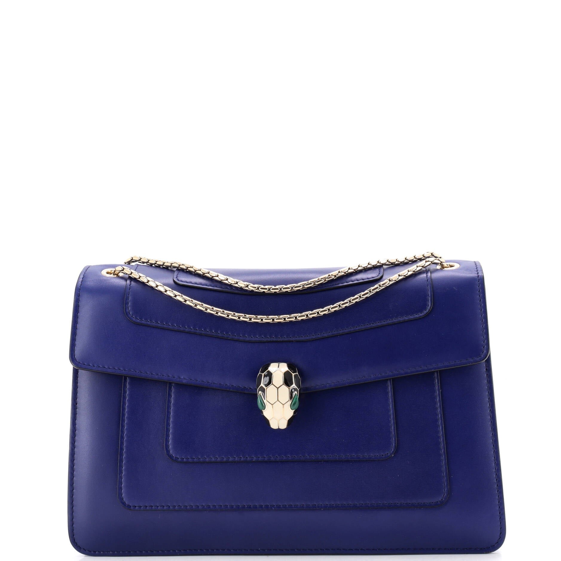 Serpenti Forever Shoulder Bag Leather Medium