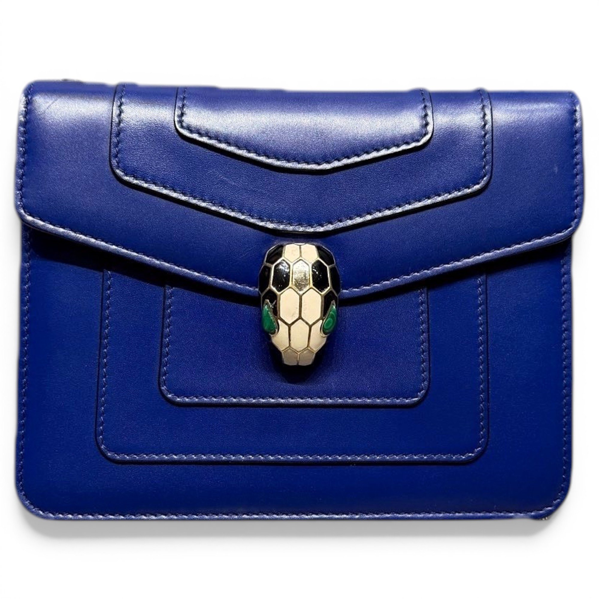 Serpenti leather handbag