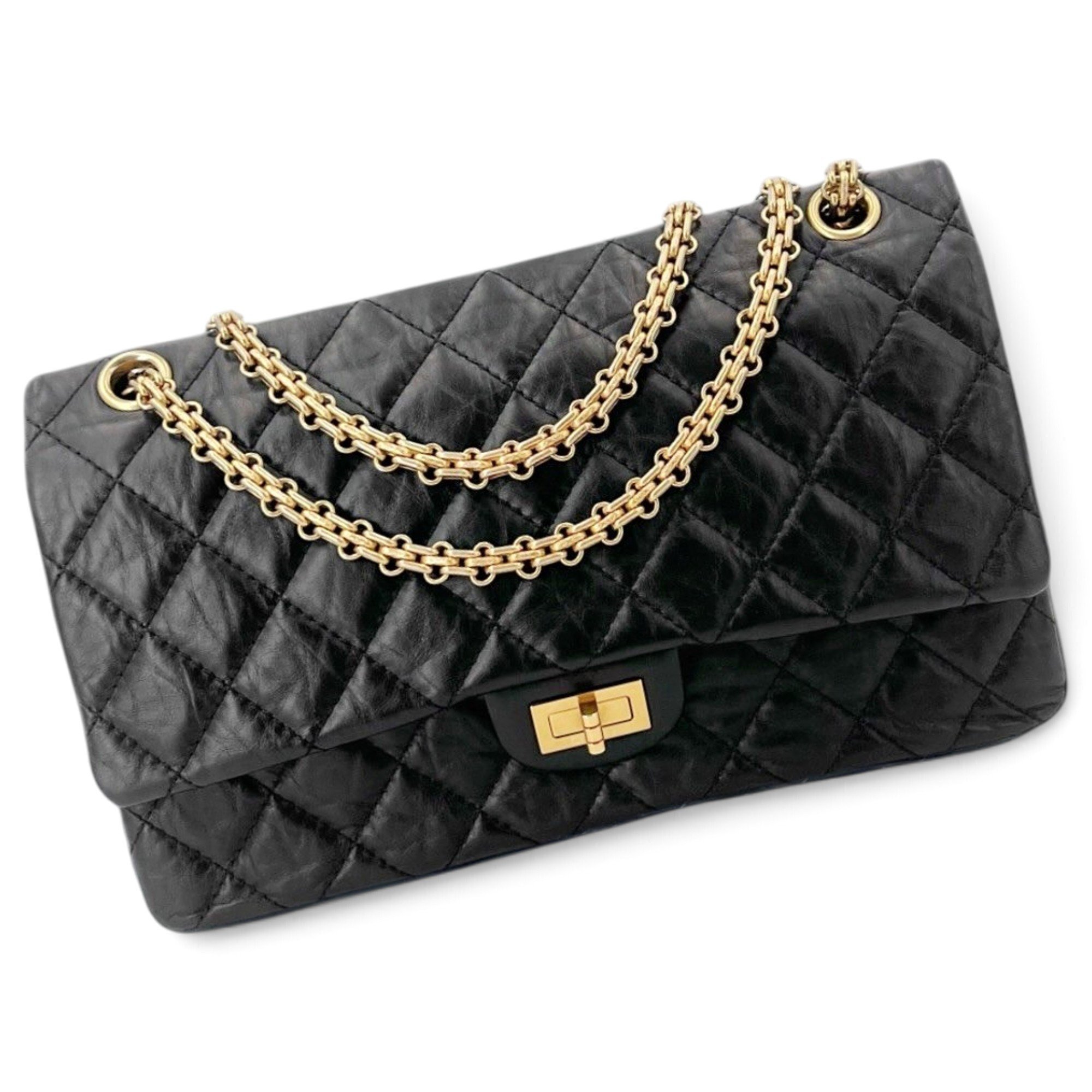 2.55 leather handbag
