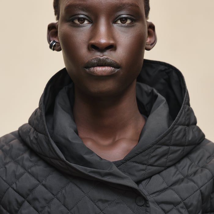Noir Quilted Jacket