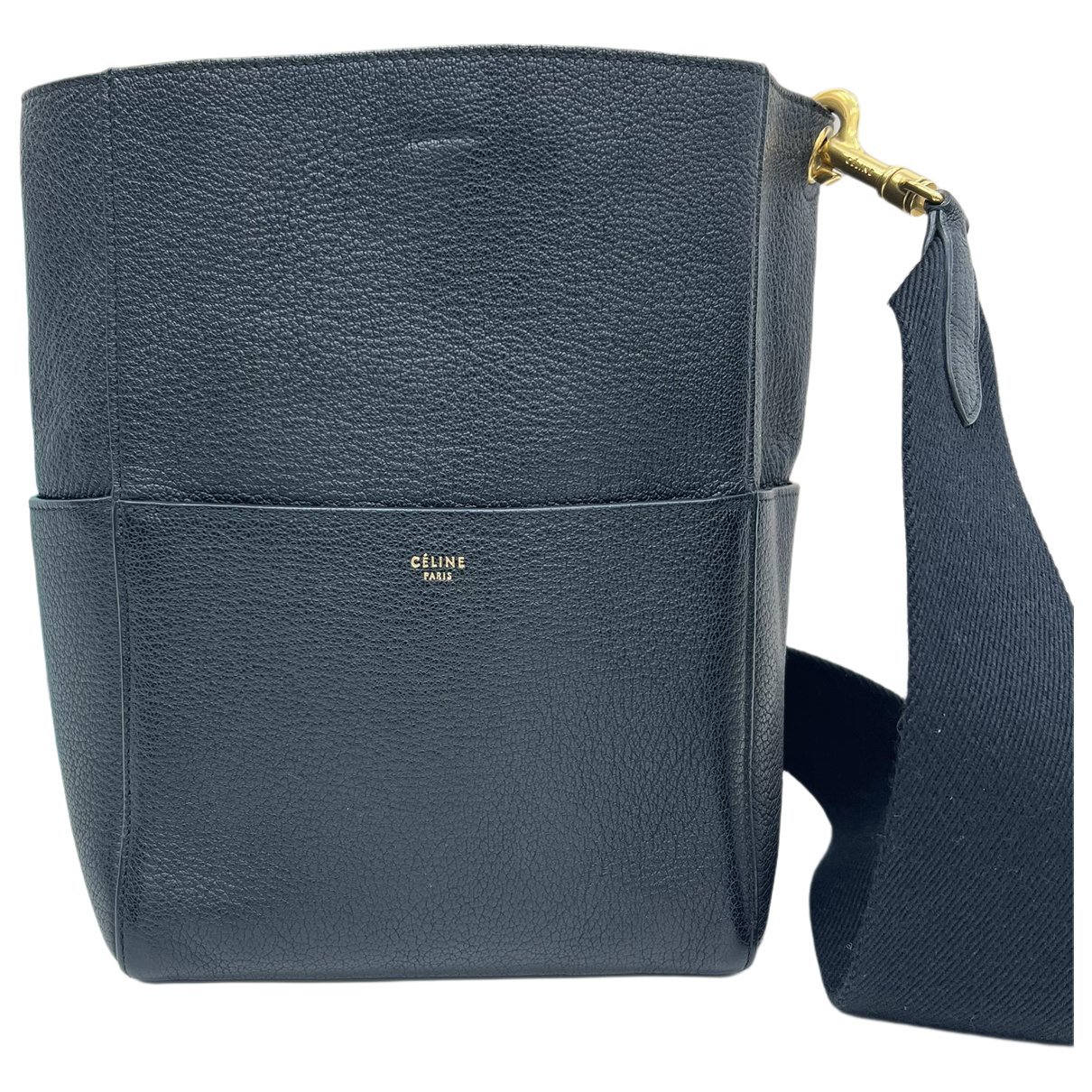 Seau Sangle leather tote