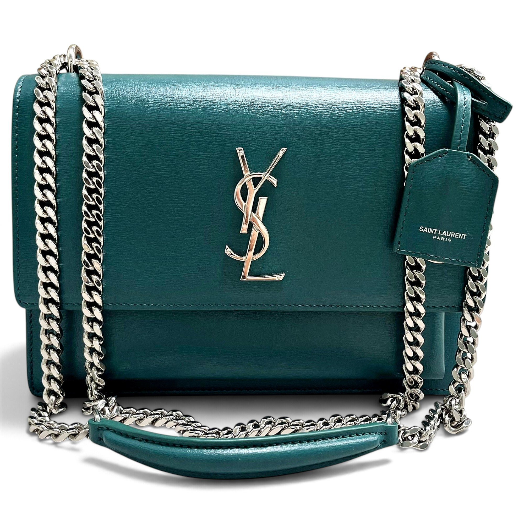 Sunset leather handbag