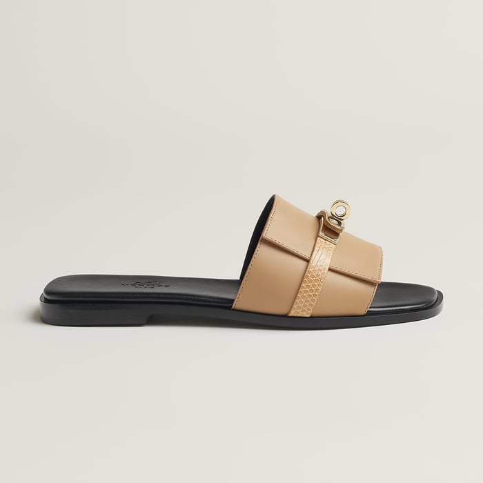 Beige Natura Sandalias Giulia