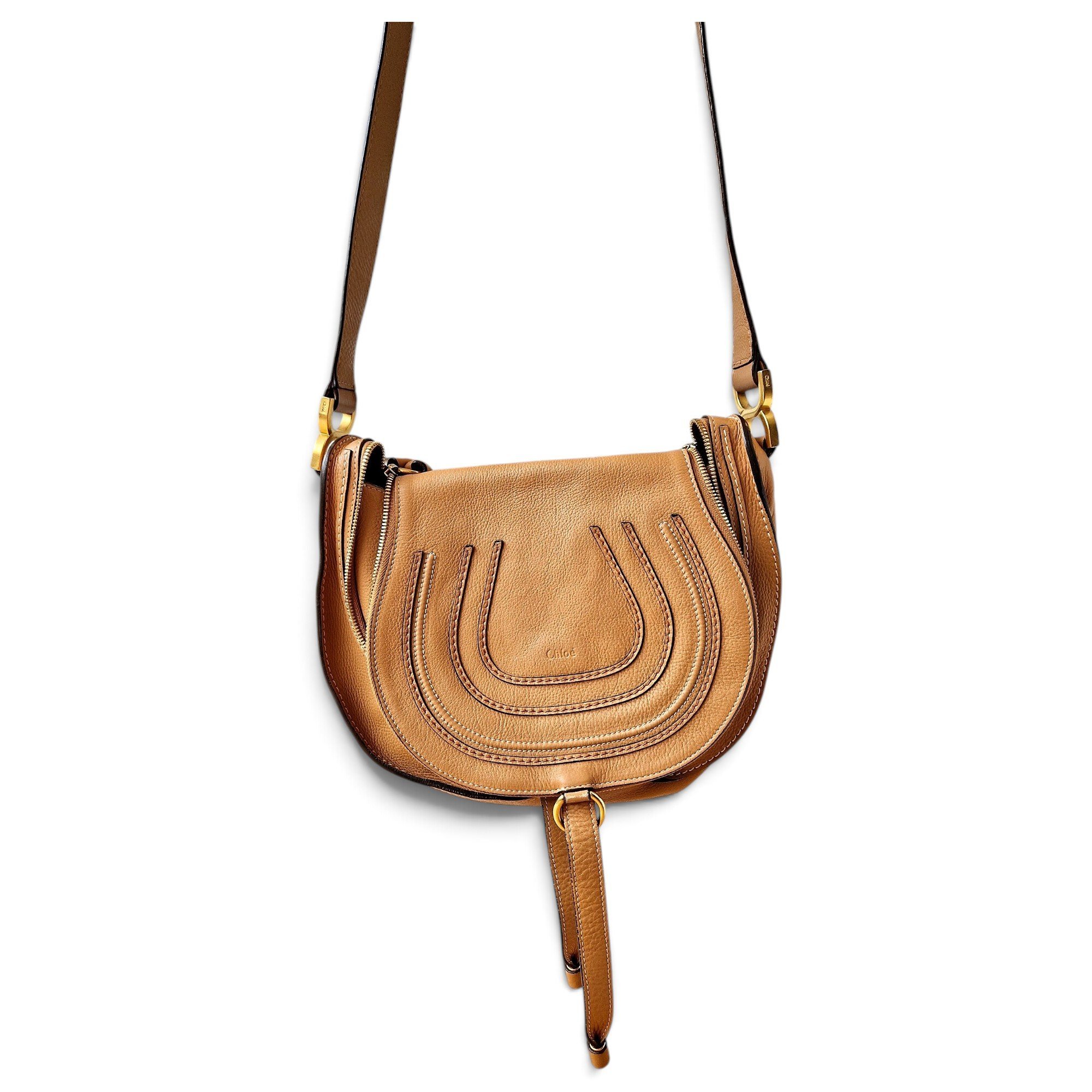 Marcie leather crossbody bag