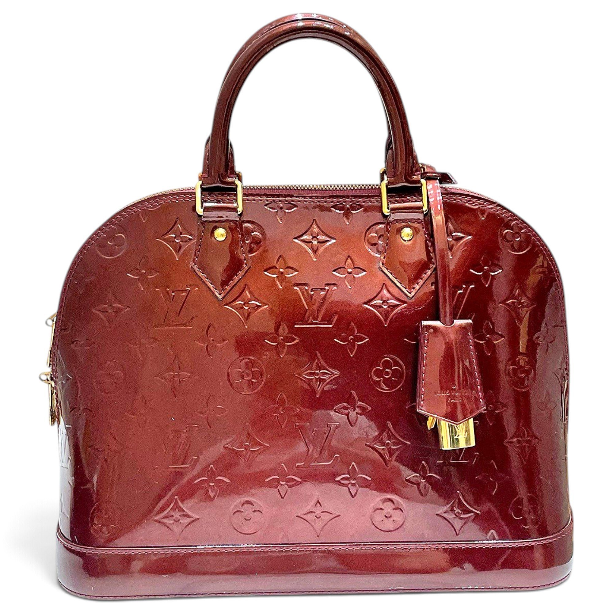 Alma patent leather bag