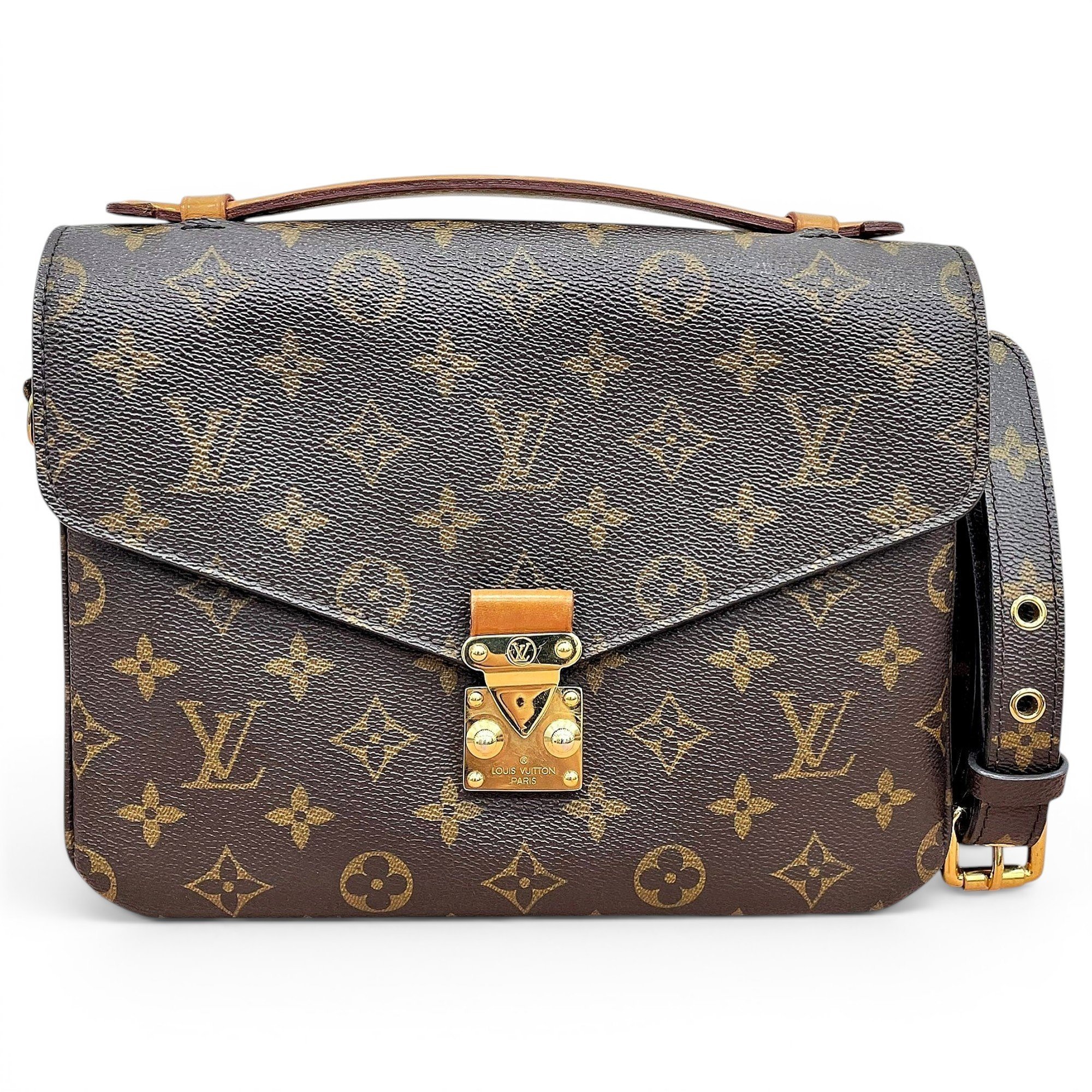 Metis leather handbag