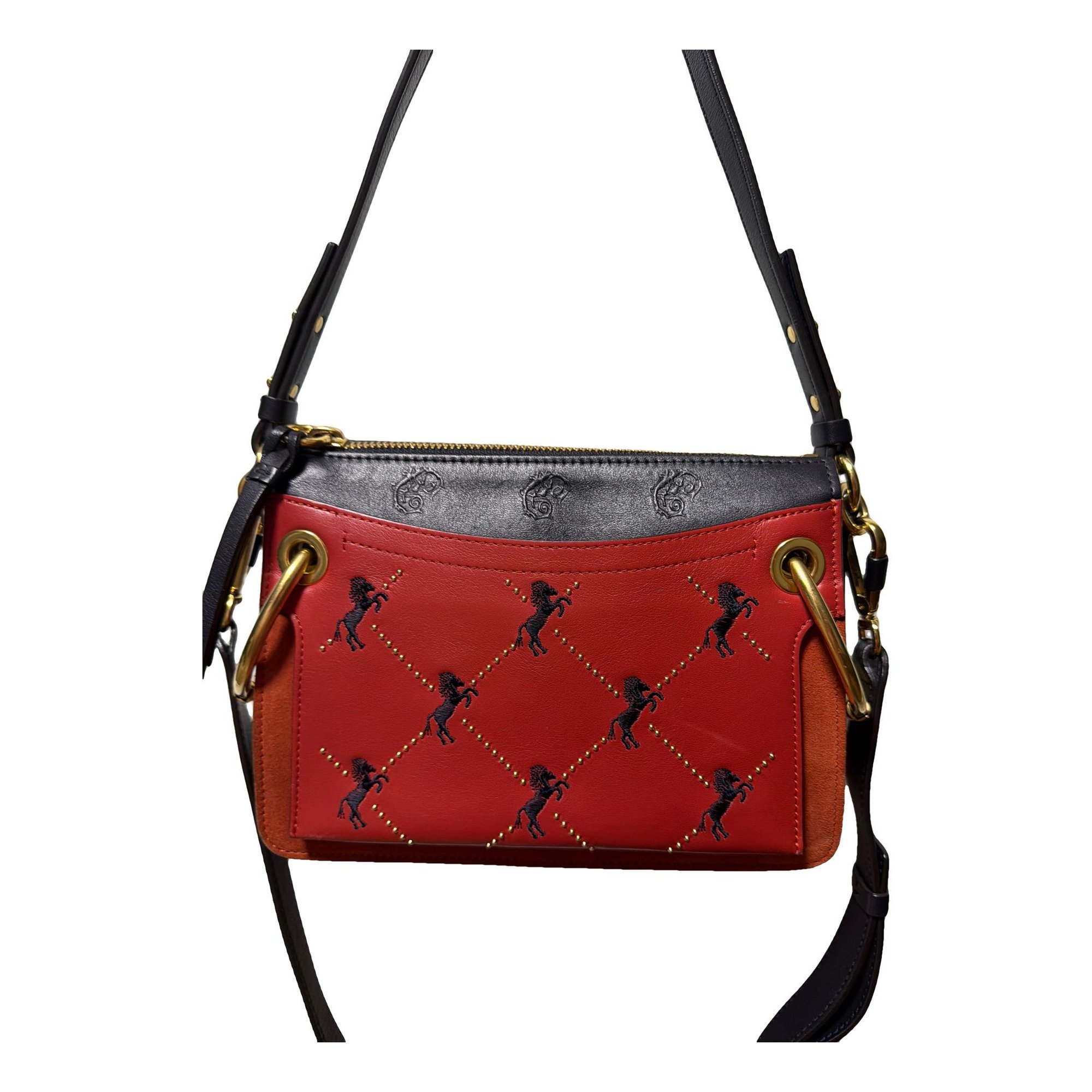 Roy leather handbag