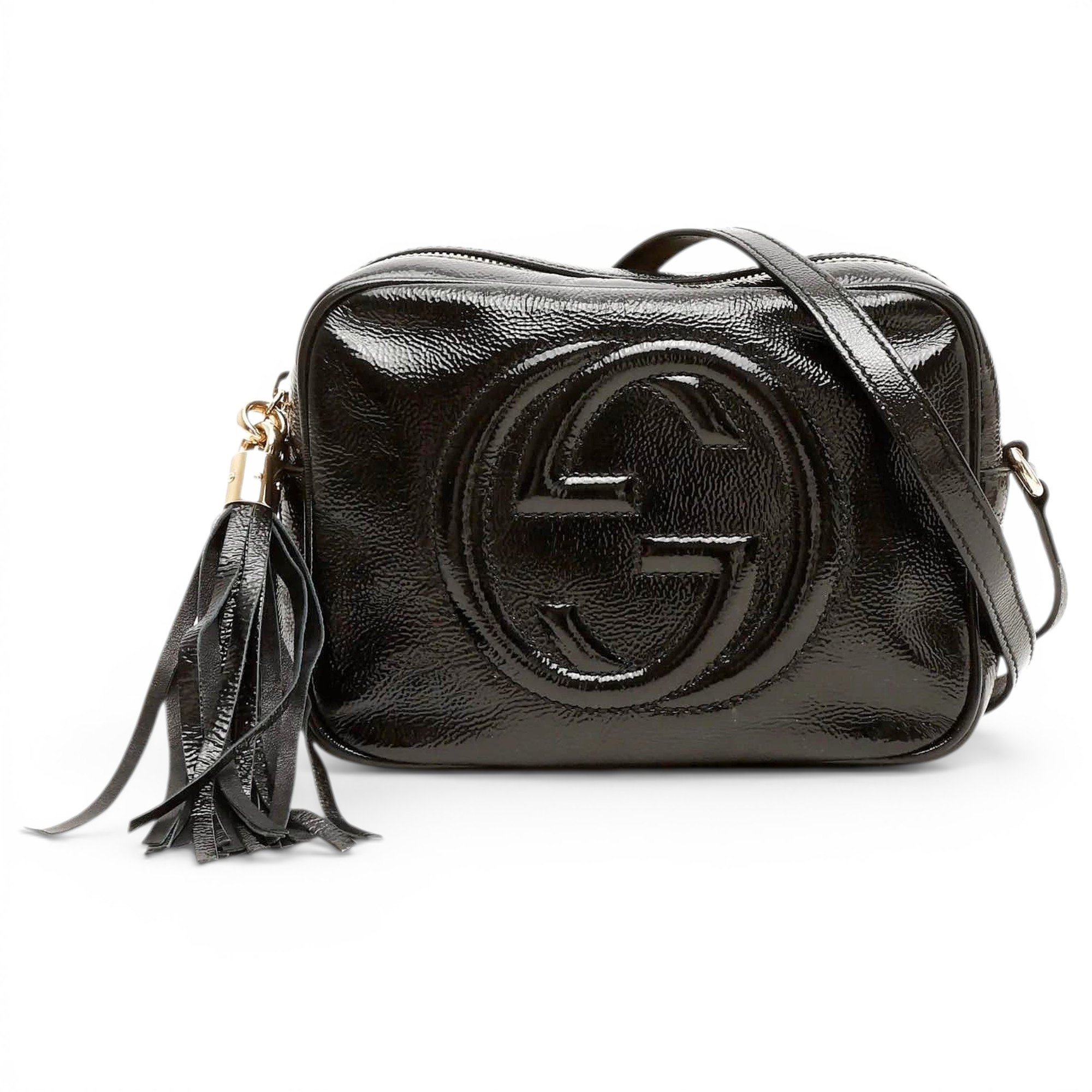 Soho patent leather crossbody bag