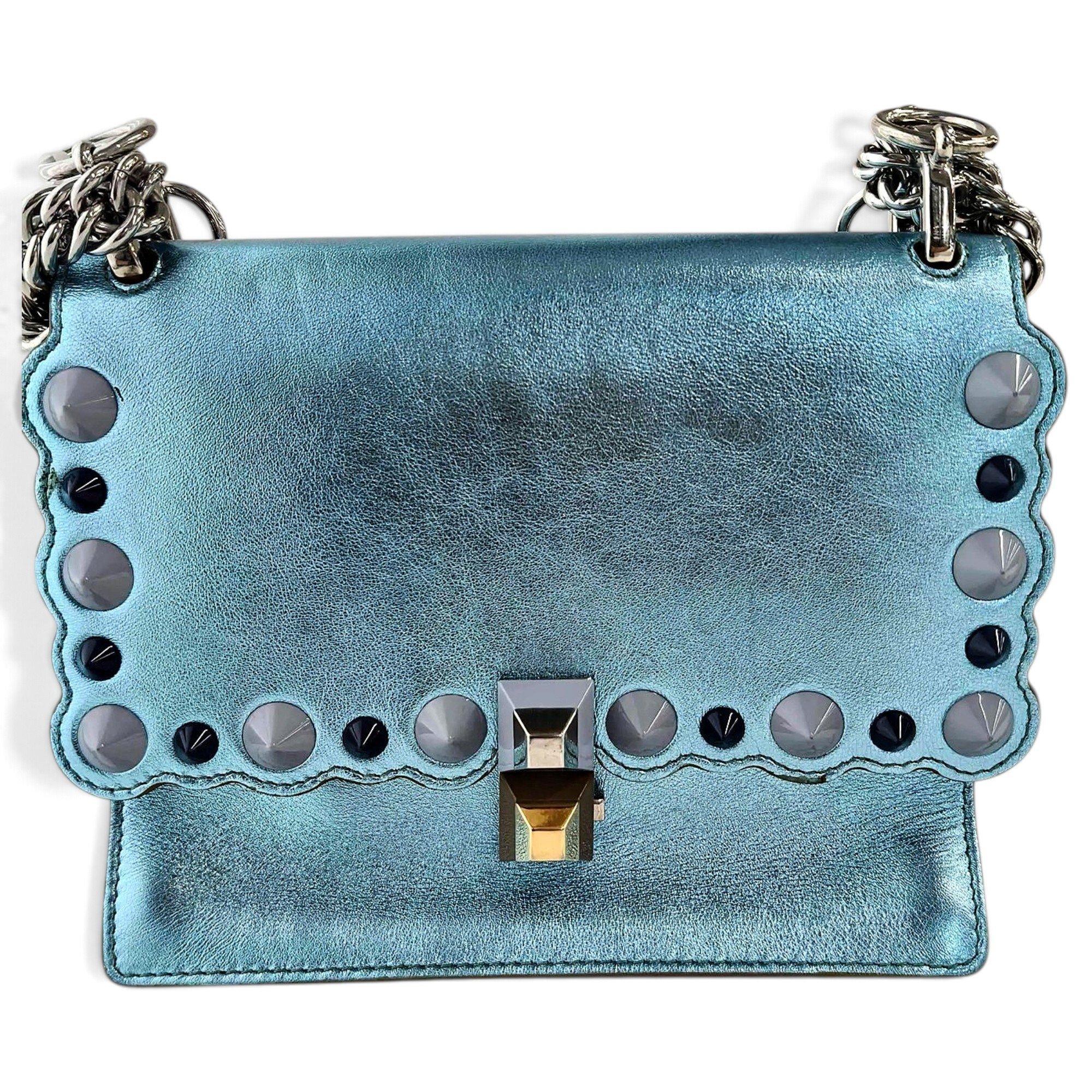 Kan I leather handbag