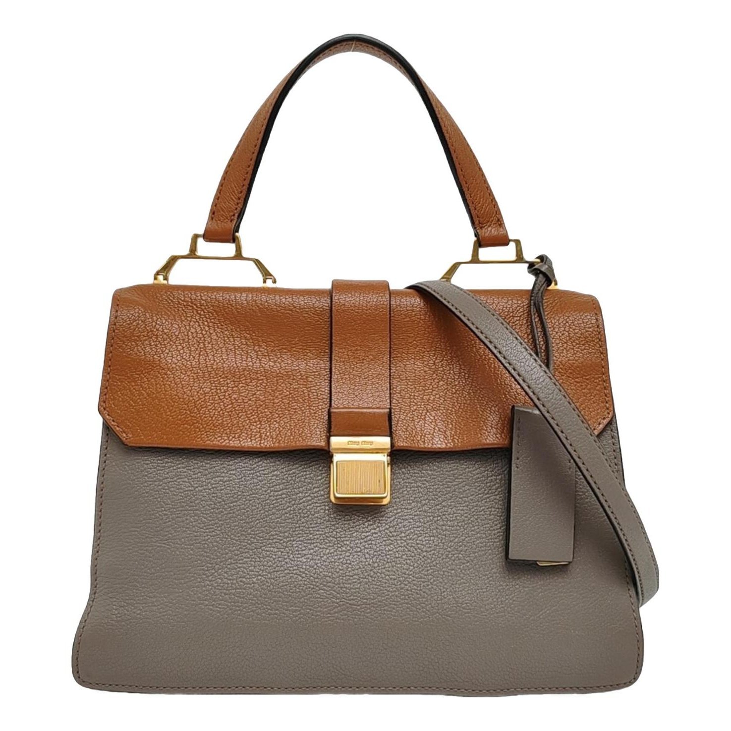 Leather handbag