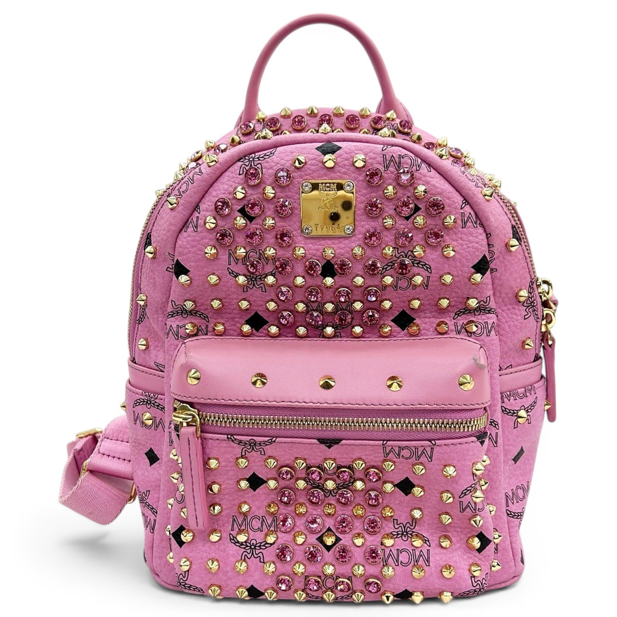 Stark leather backpack