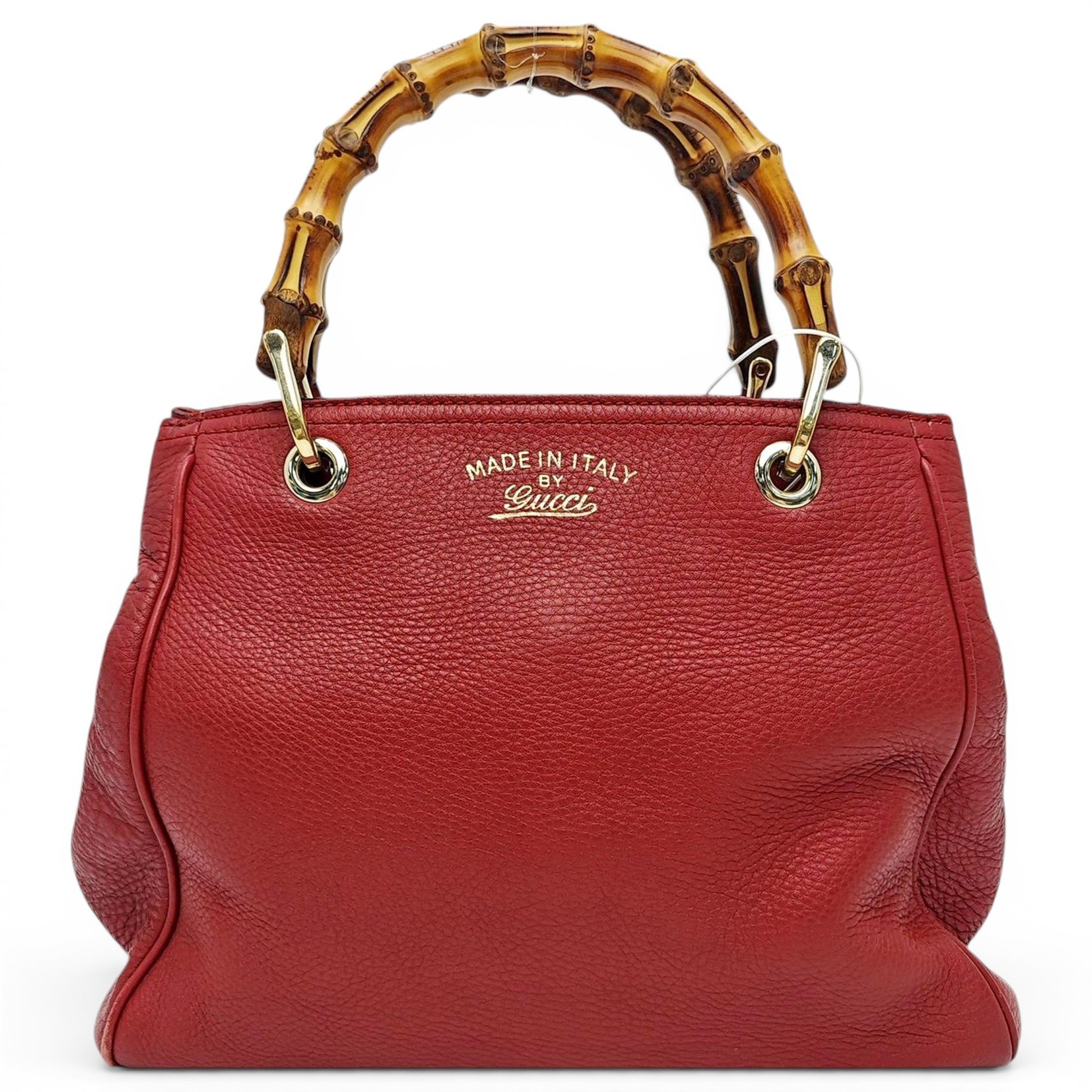Bamboo leather tote