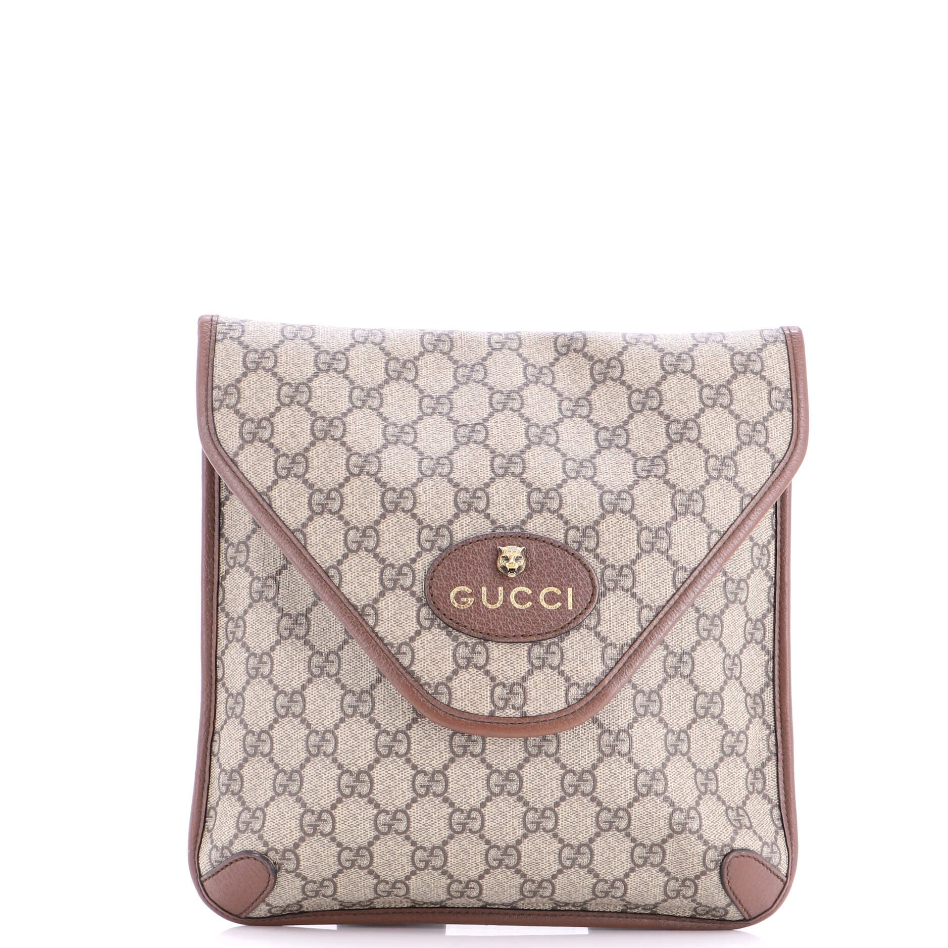 Neo Vintage Envelope Messenger GG Coated Canvas Medium