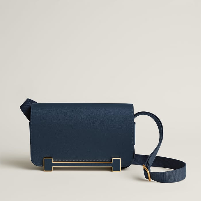 Bleu Abysse Hermès Geta Slim Bag