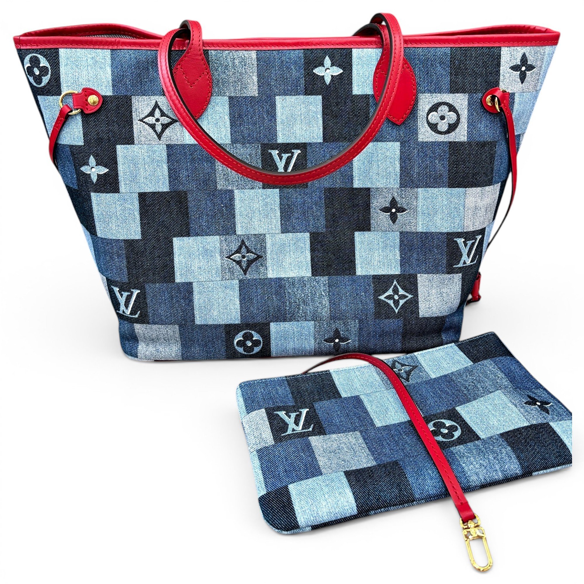 Louis Vuitton Neverfull cloth handbag